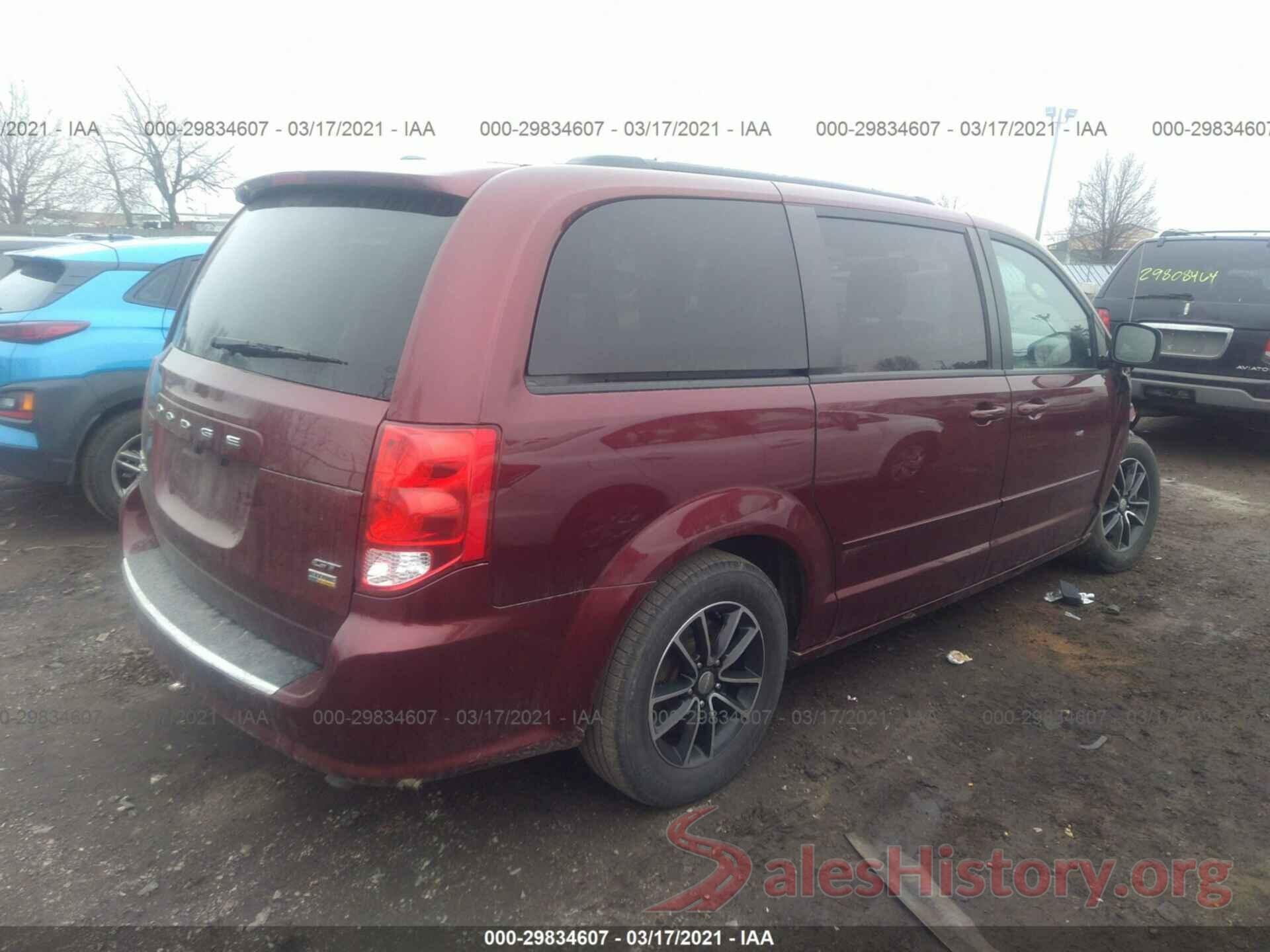 2C4RDGEG8HR858814 2017 DODGE GRAND CARAVAN