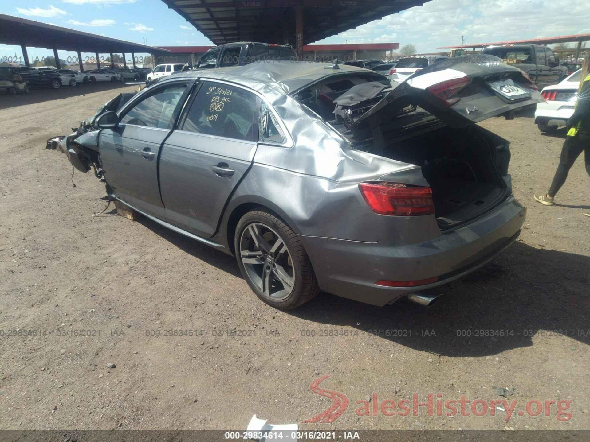 WAULNAF48HN008325 2017 AUDI A4