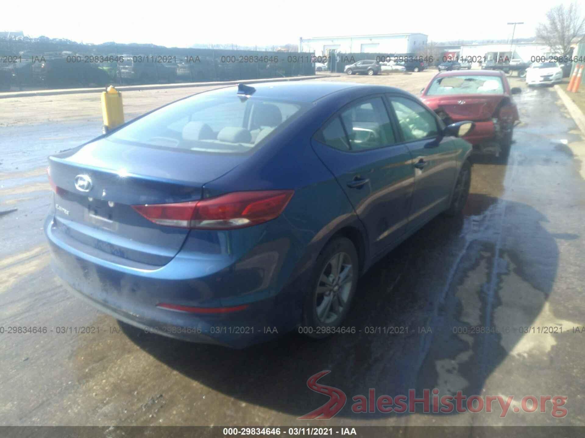 5NPD84LF7JH328943 2018 HYUNDAI ELANTRA