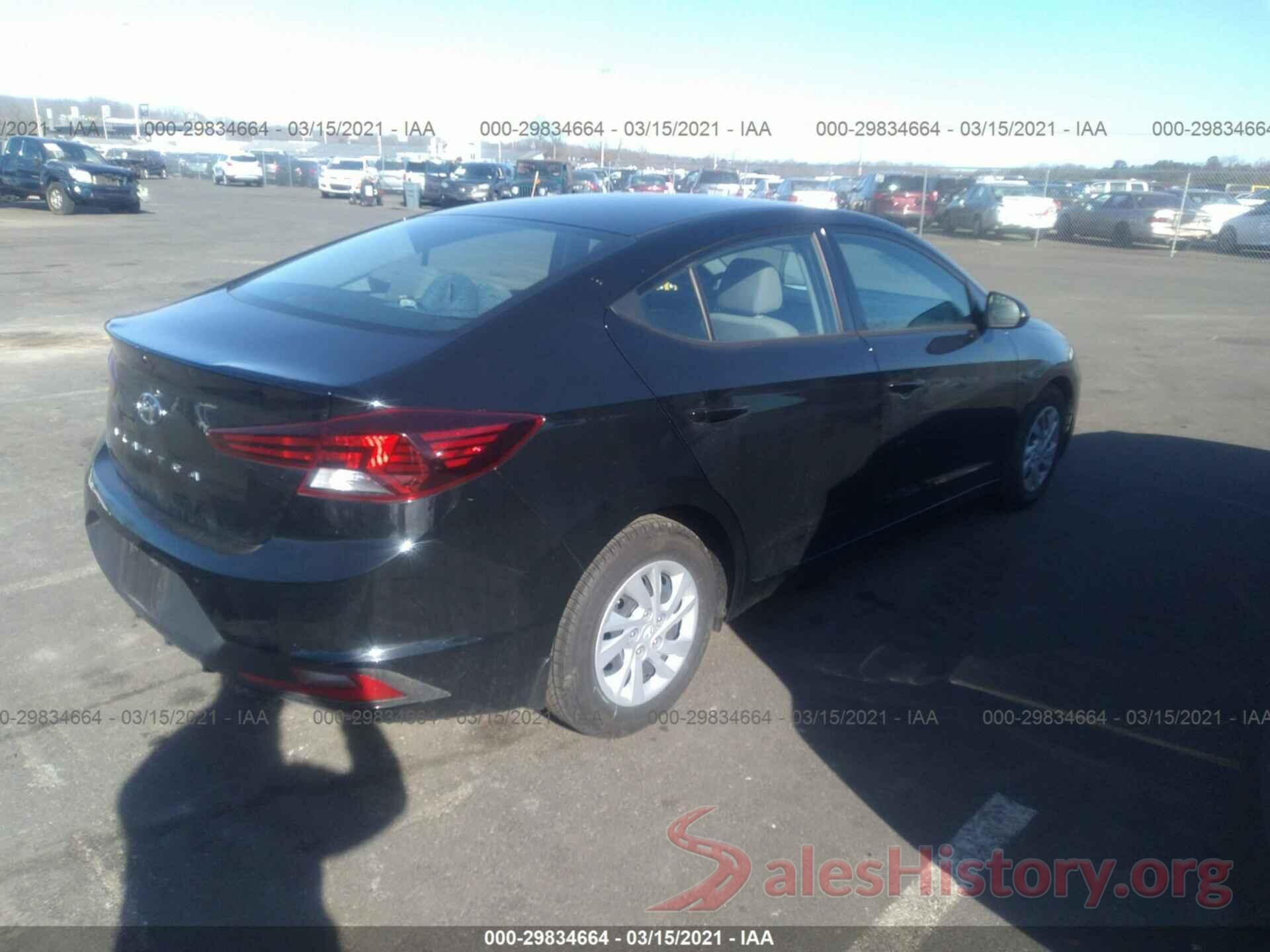 5NPD74LF0LH531047 2020 HYUNDAI ELANTRA