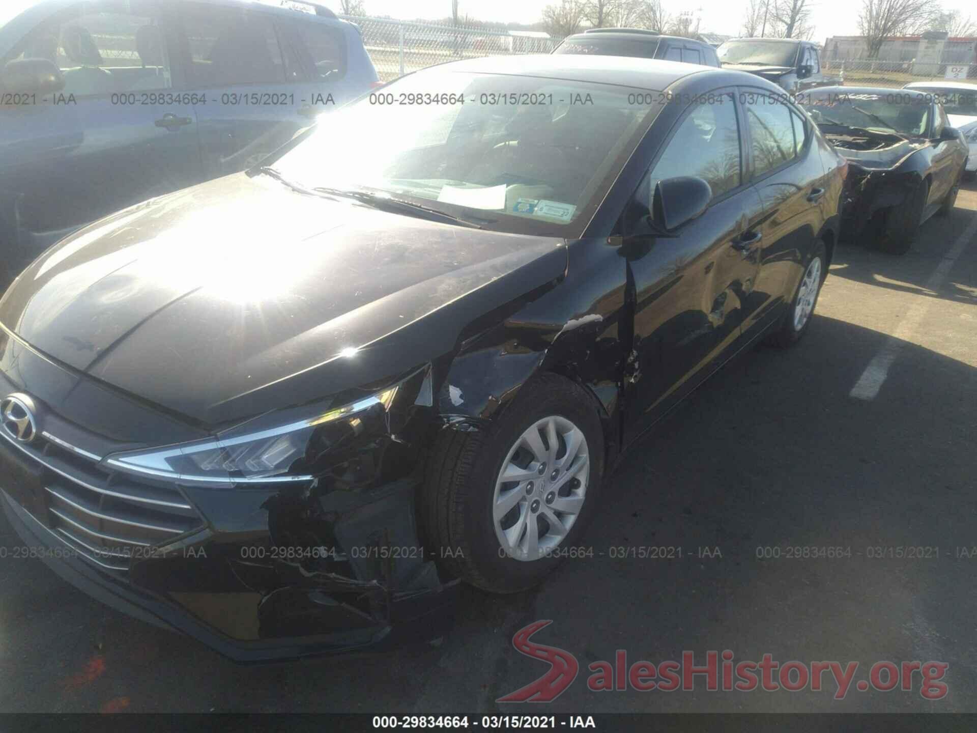 5NPD74LF0LH531047 2020 HYUNDAI ELANTRA