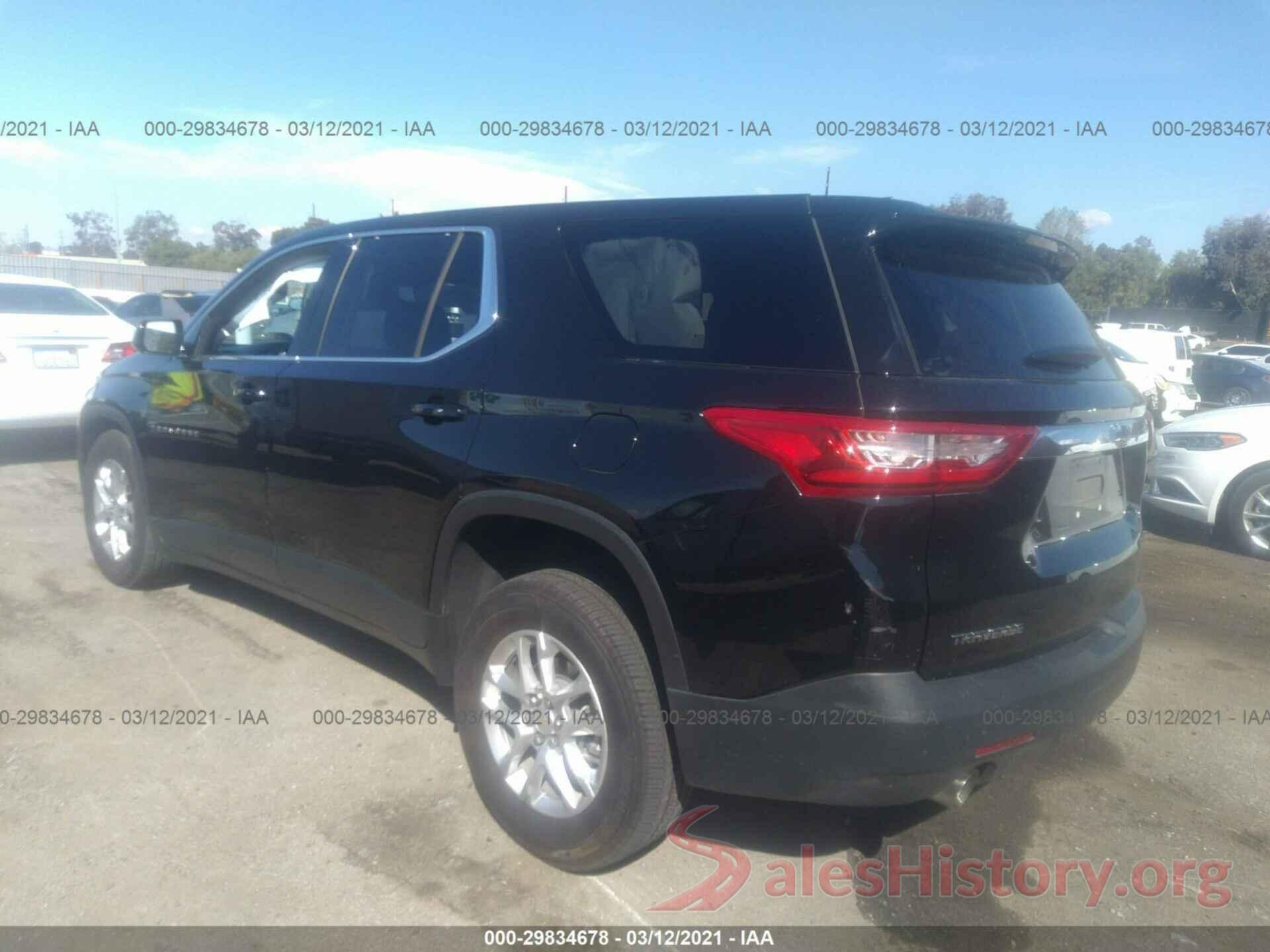 1GNERFKW7LJ206762 2020 CHEVROLET TRAVERSE