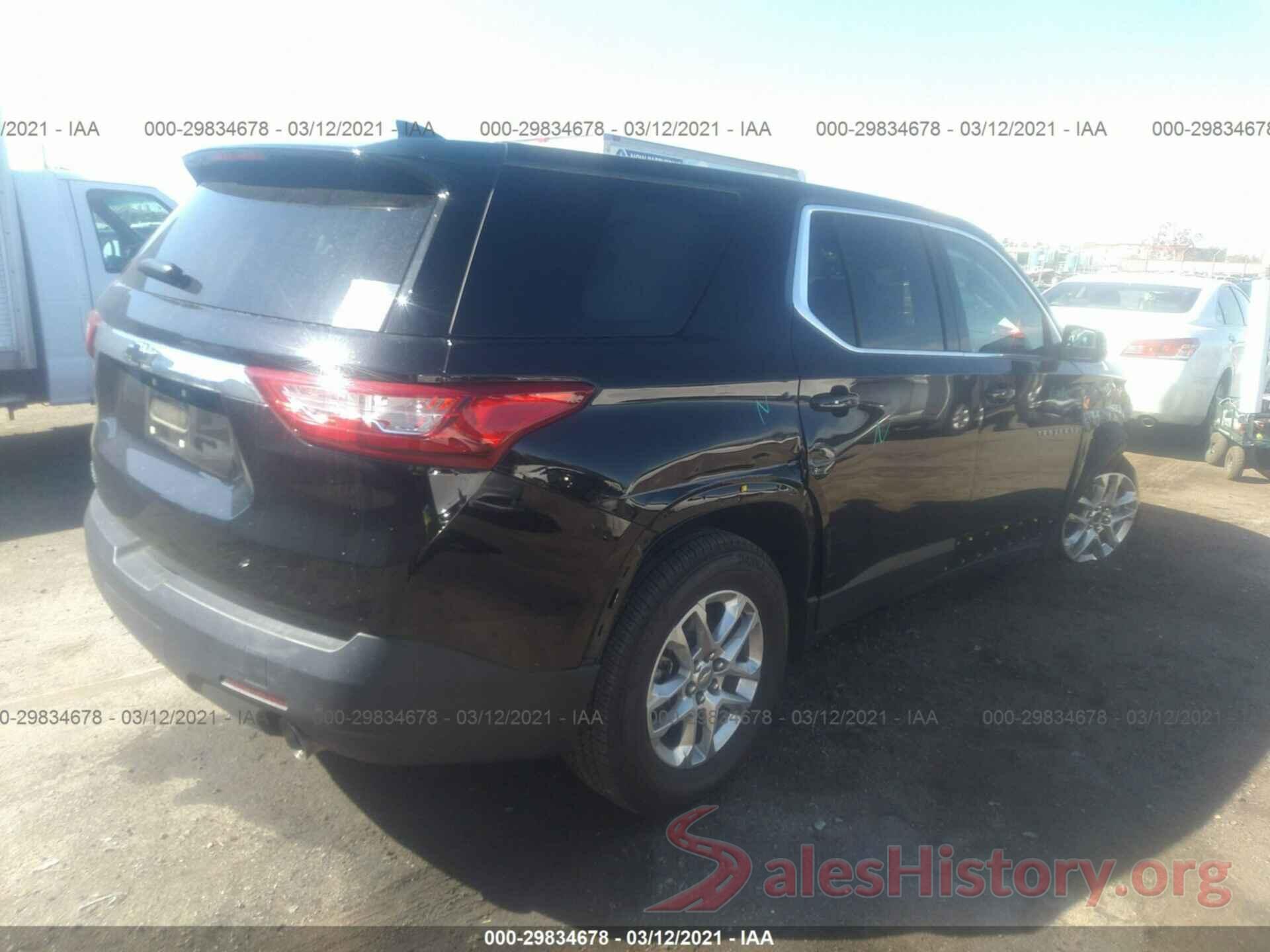 1GNERFKW7LJ206762 2020 CHEVROLET TRAVERSE