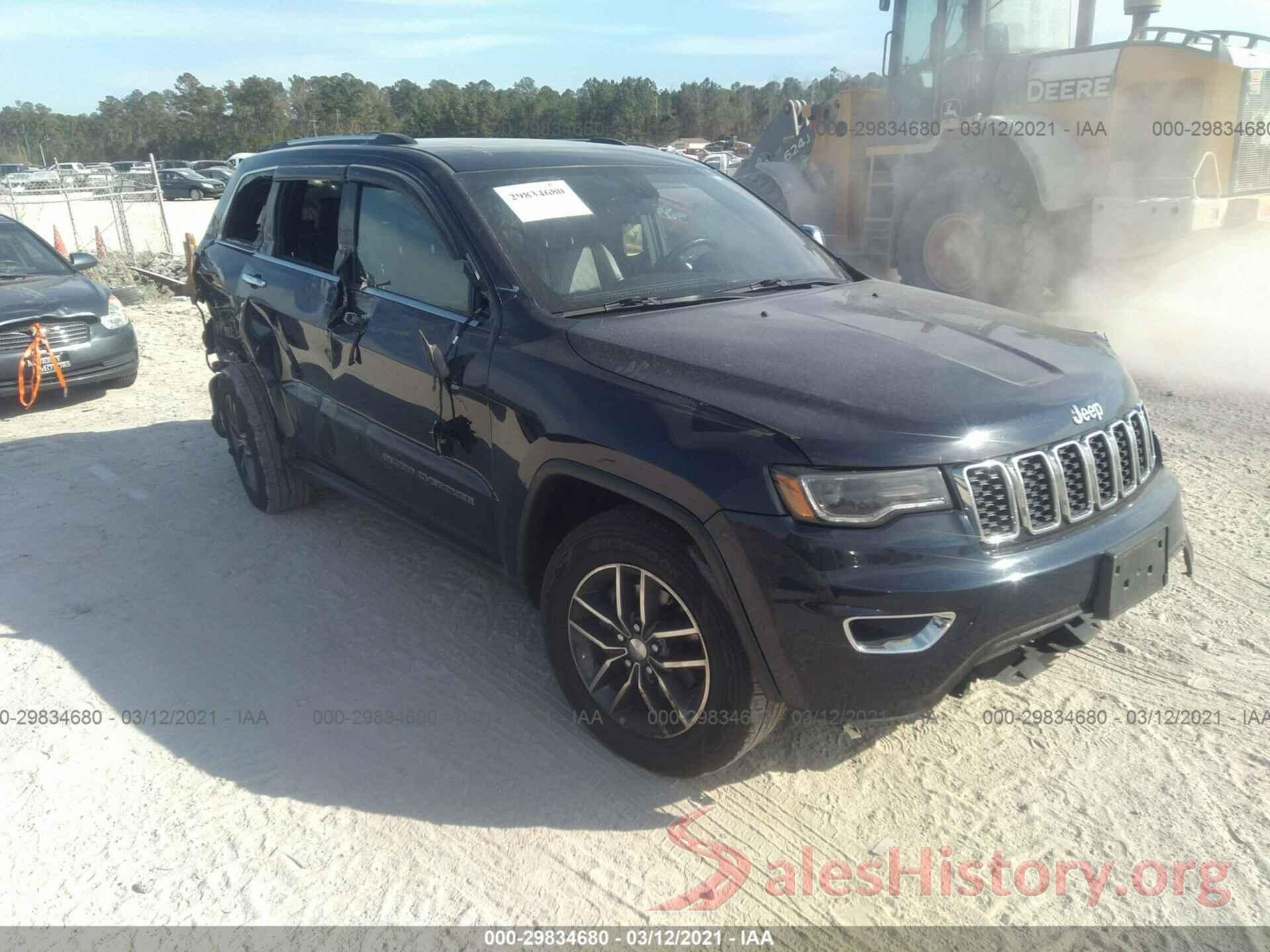 1C4RJFBG0HC946398 2017 JEEP GRAND CHEROKEE