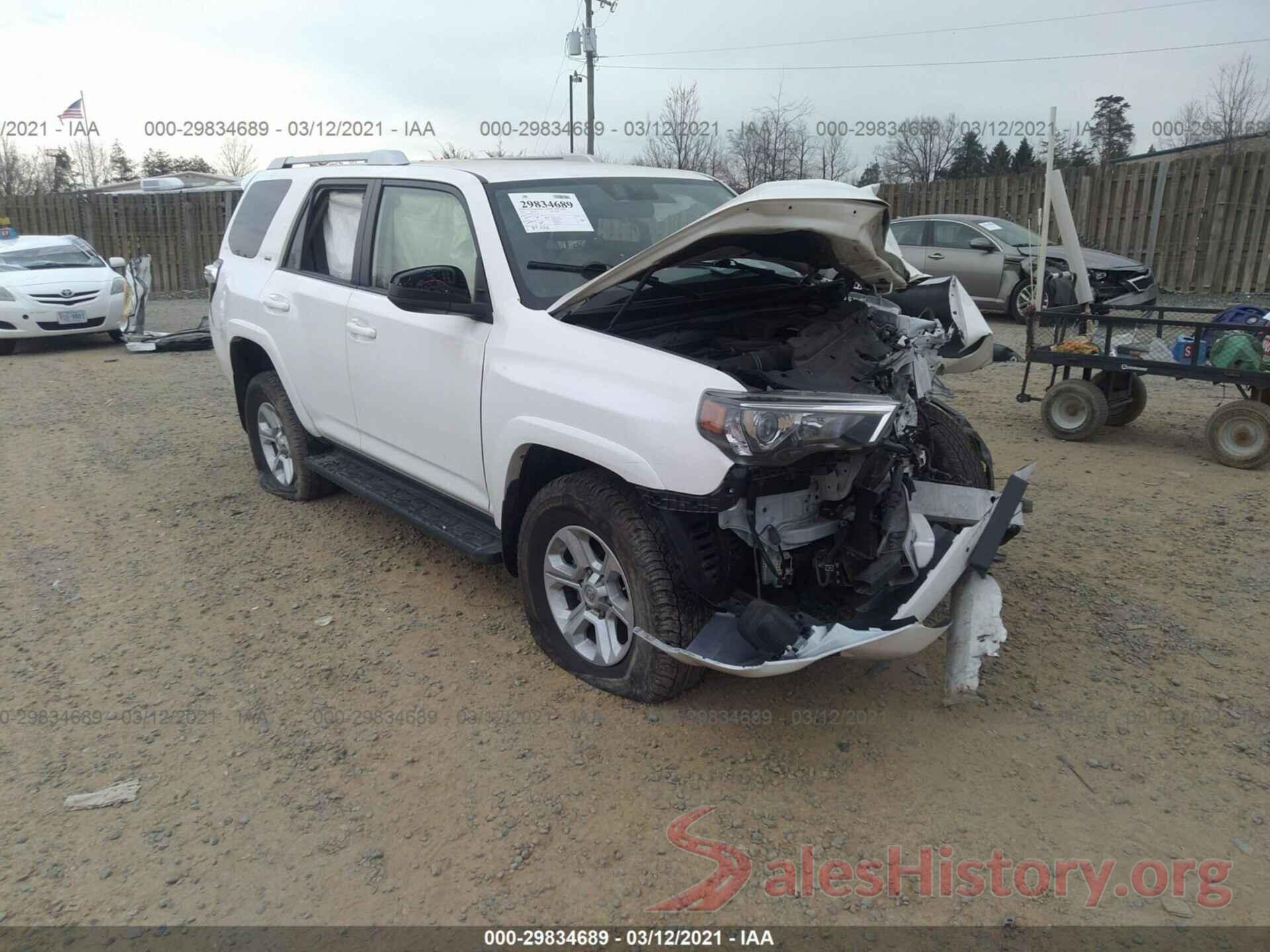 JTEBU5JR5J5550303 2018 TOYOTA 4RUNNER