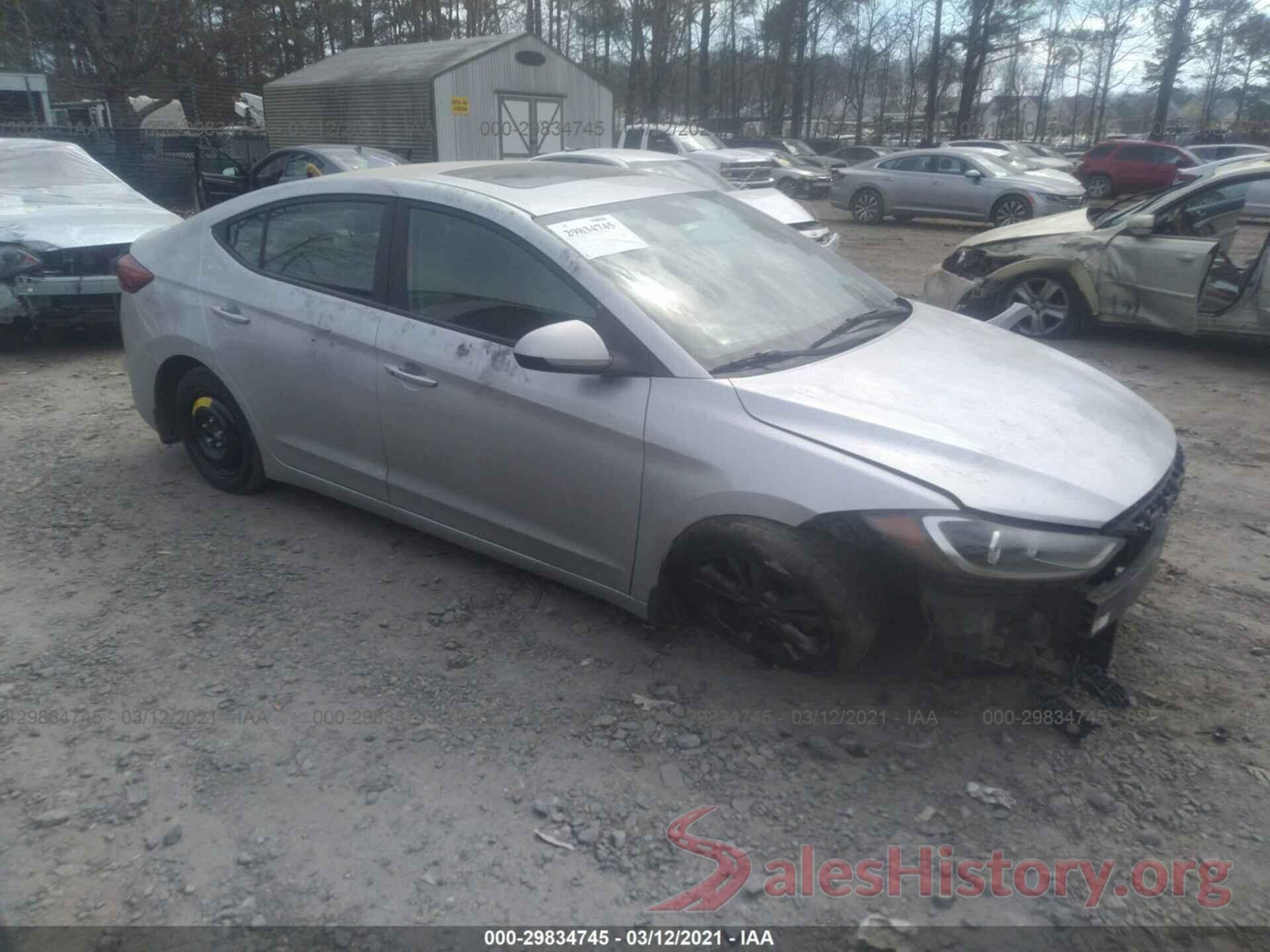 5NPD84LF8JH336730 2018 HYUNDAI ELANTRA