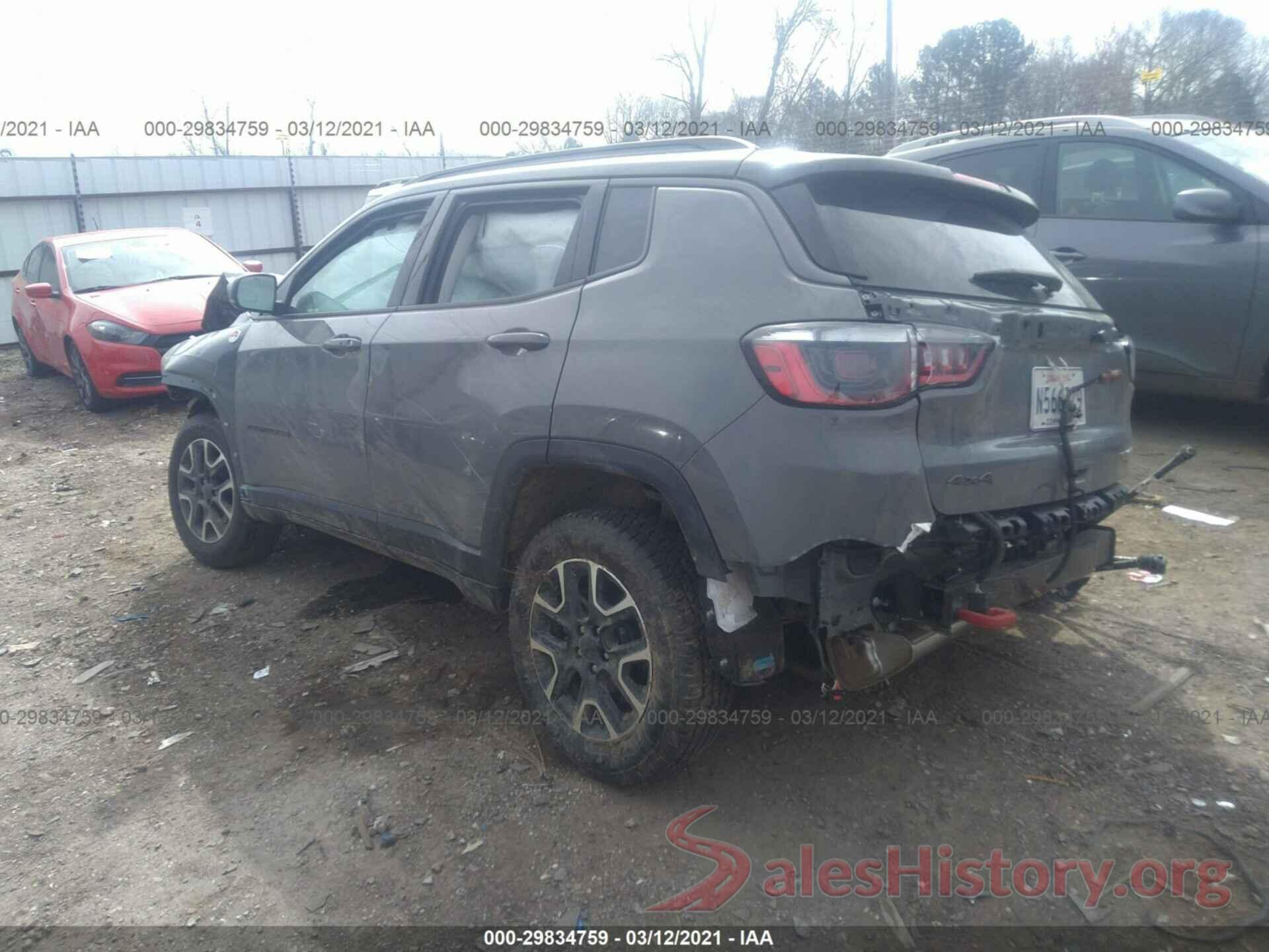 3C4NJDDB3MT553434 2021 JEEP COMPASS