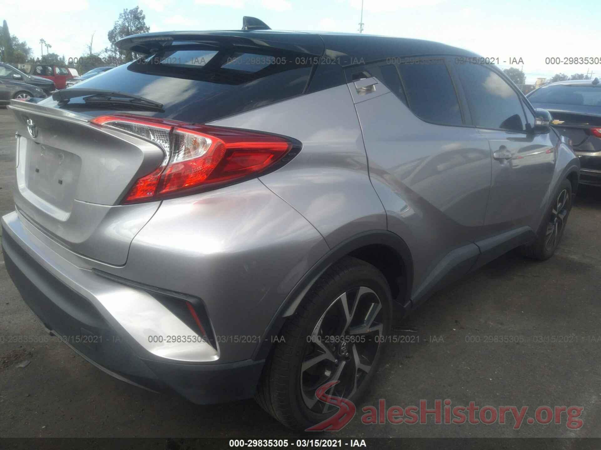 JTNKHMBXXK1030571 2019 TOYOTA C-HR