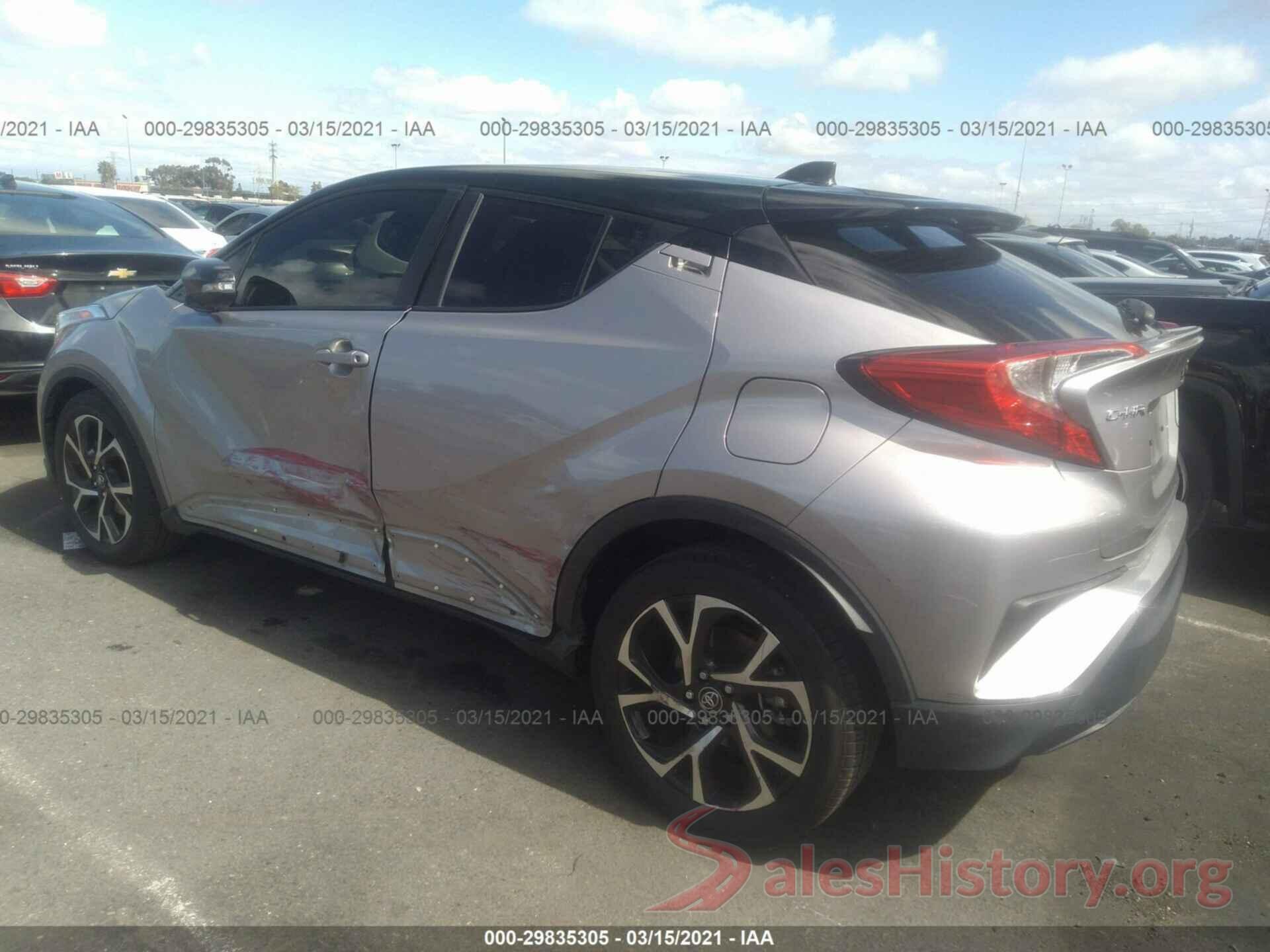 JTNKHMBXXK1030571 2019 TOYOTA C-HR