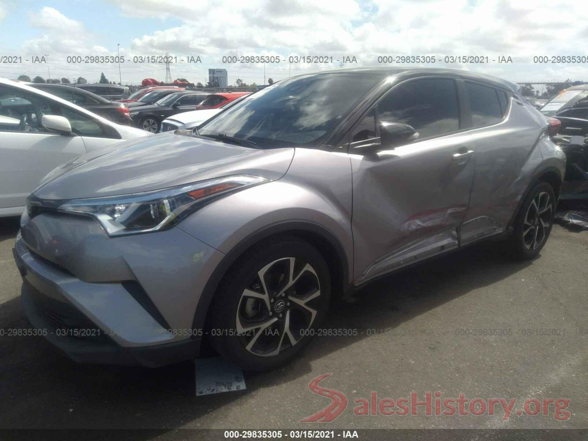 JTNKHMBXXK1030571 2019 TOYOTA C-HR