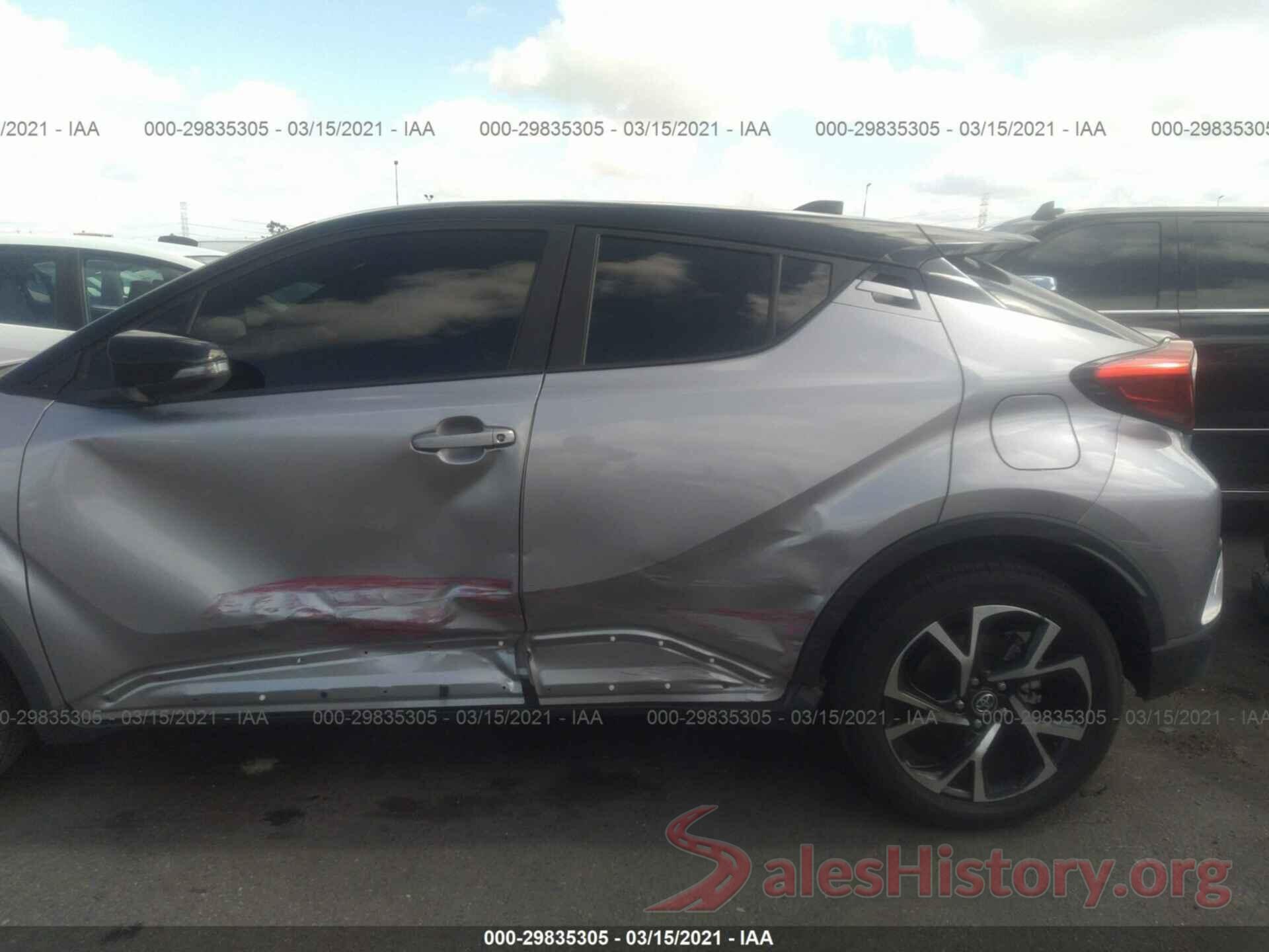 JTNKHMBXXK1030571 2019 TOYOTA C-HR