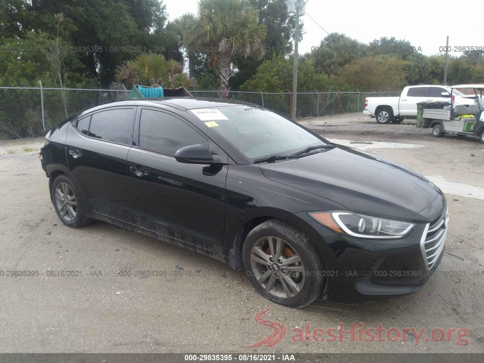 5NPD84LF0HH038750 2017 HYUNDAI ELANTRA