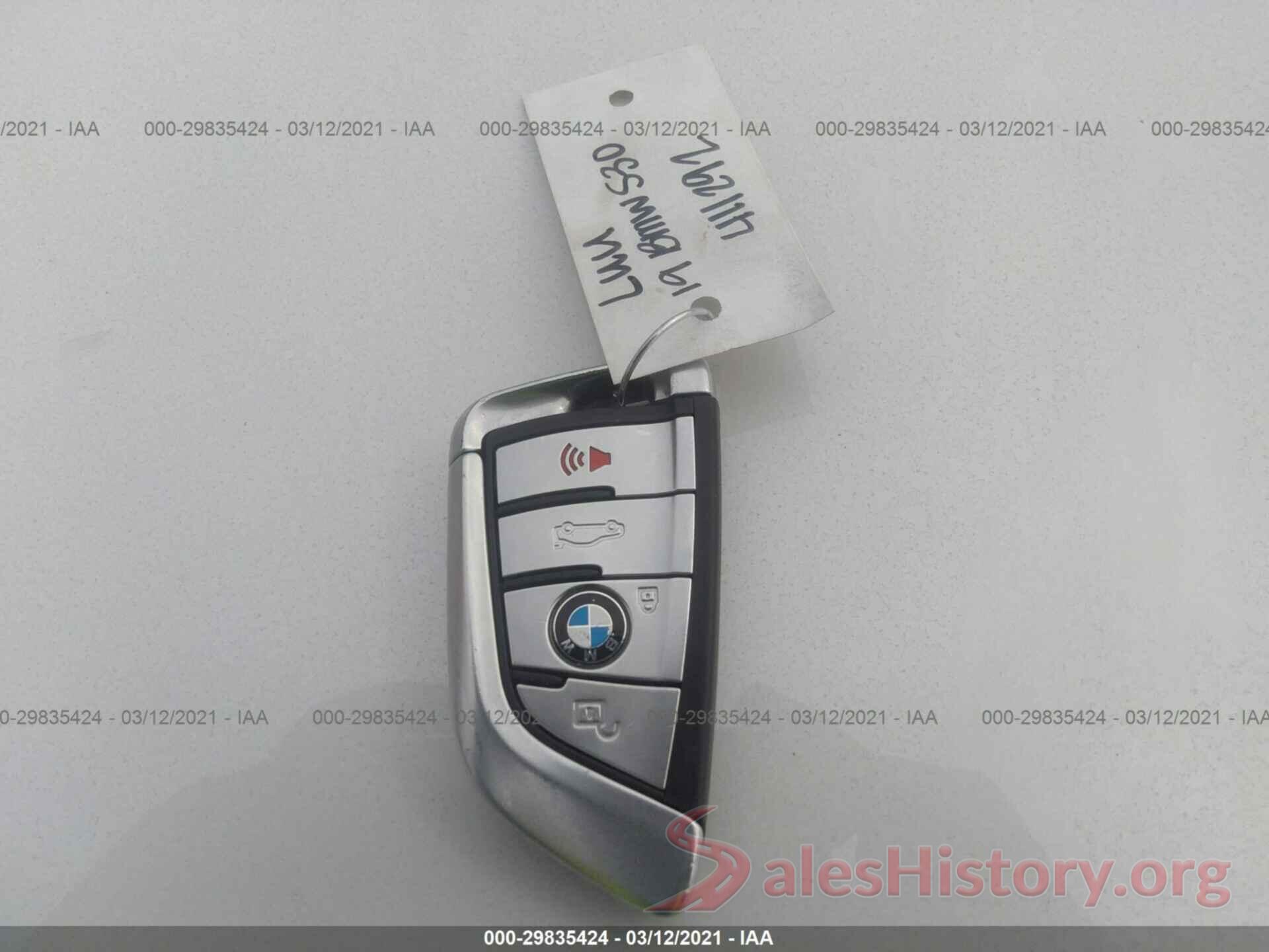 WBAJA9C54KB393874 2019 BMW 5 SERIES