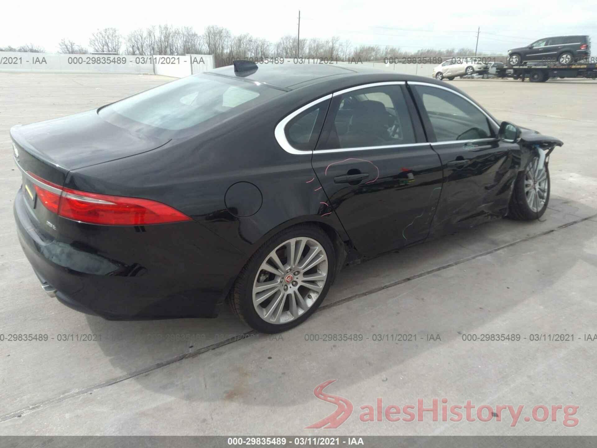 SAJBE4FX0KCY78262 2019 JAGUAR XF