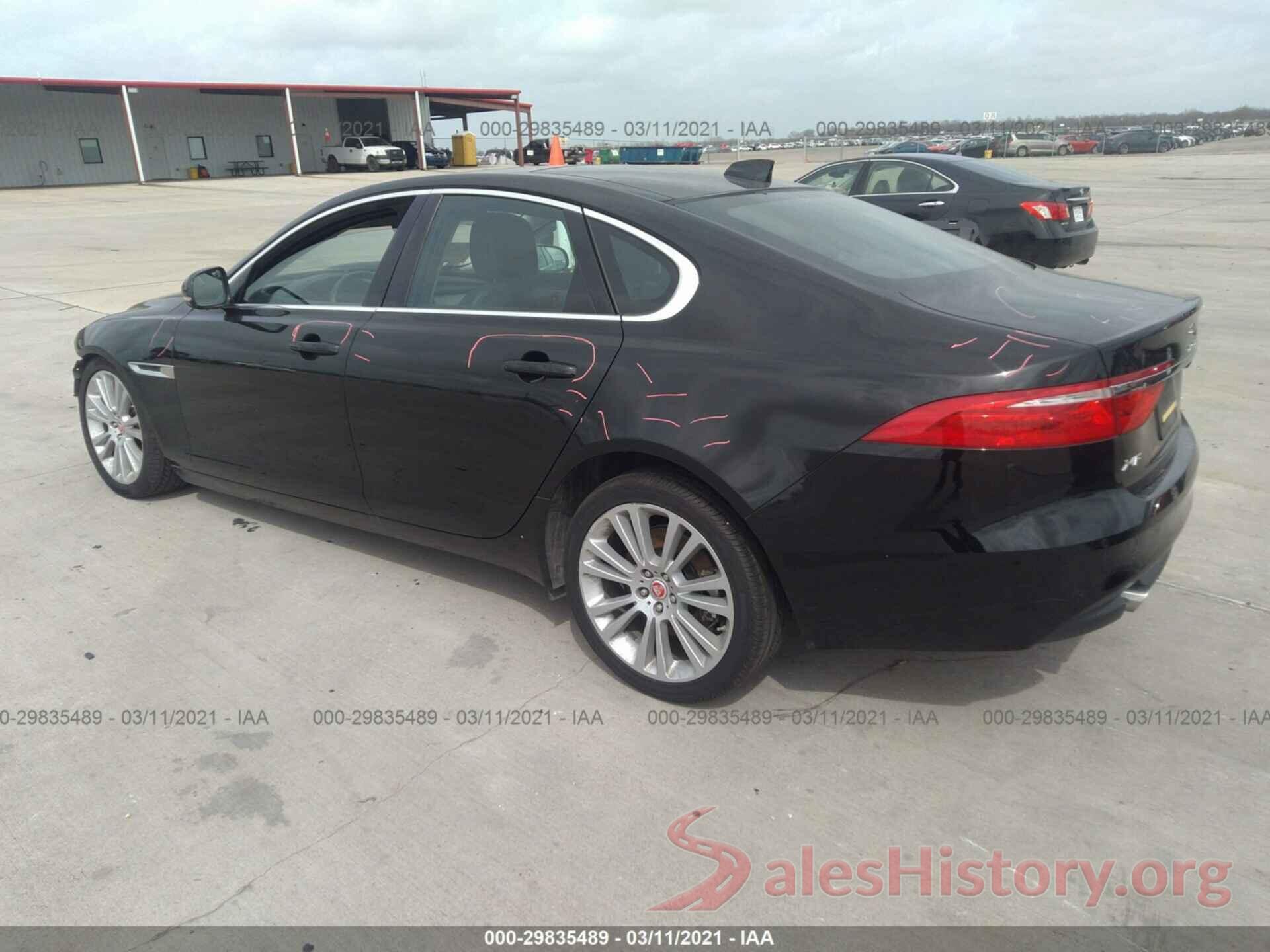 SAJBE4FX0KCY78262 2019 JAGUAR XF