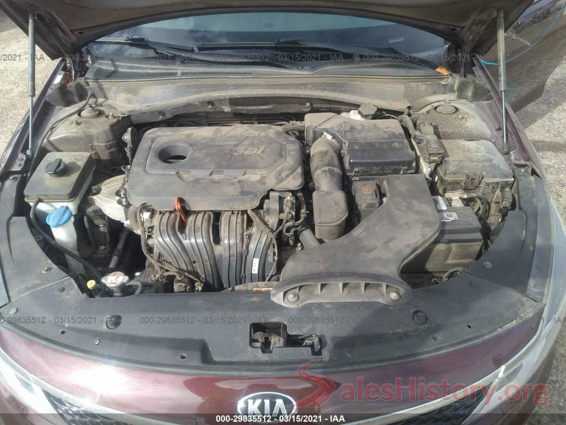 5XXGT4L34GG004757 2016 KIA OPTIMA