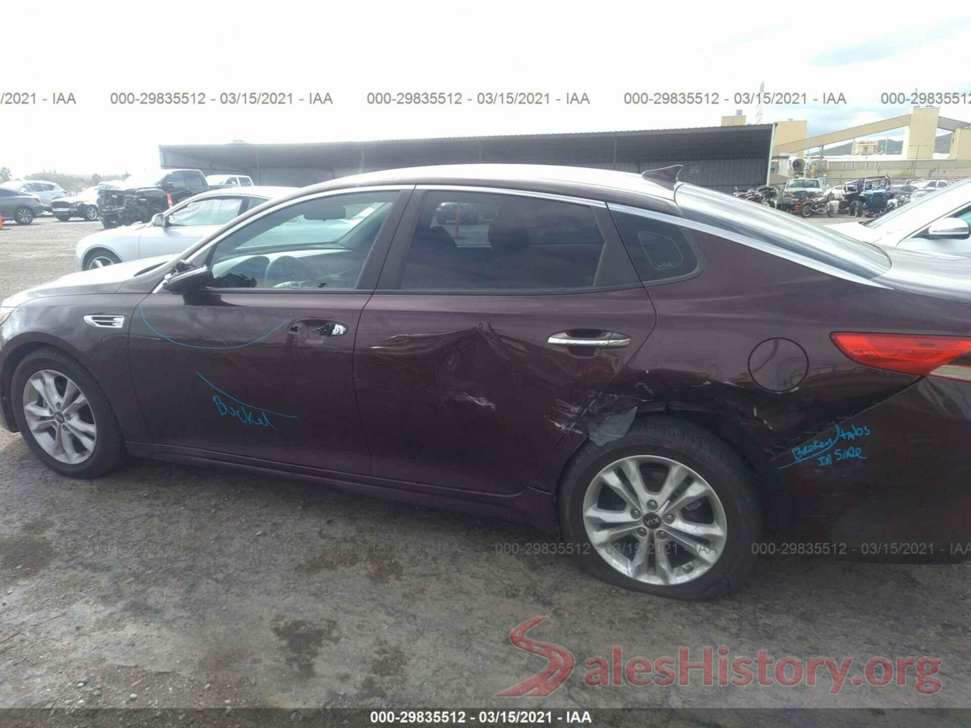 5XXGT4L34GG004757 2016 KIA OPTIMA