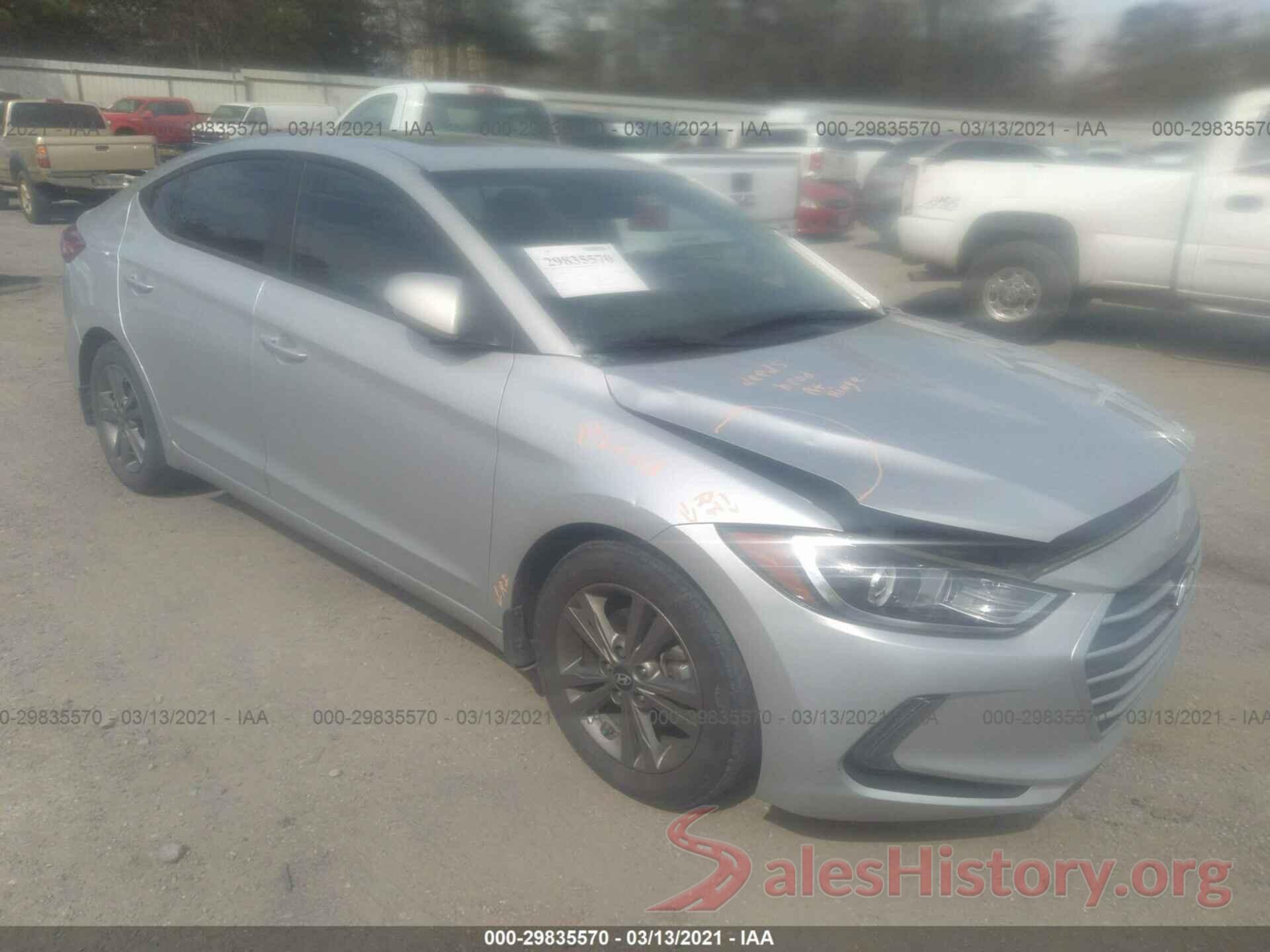 5NPD84LF2JH306963 2018 HYUNDAI ELANTRA