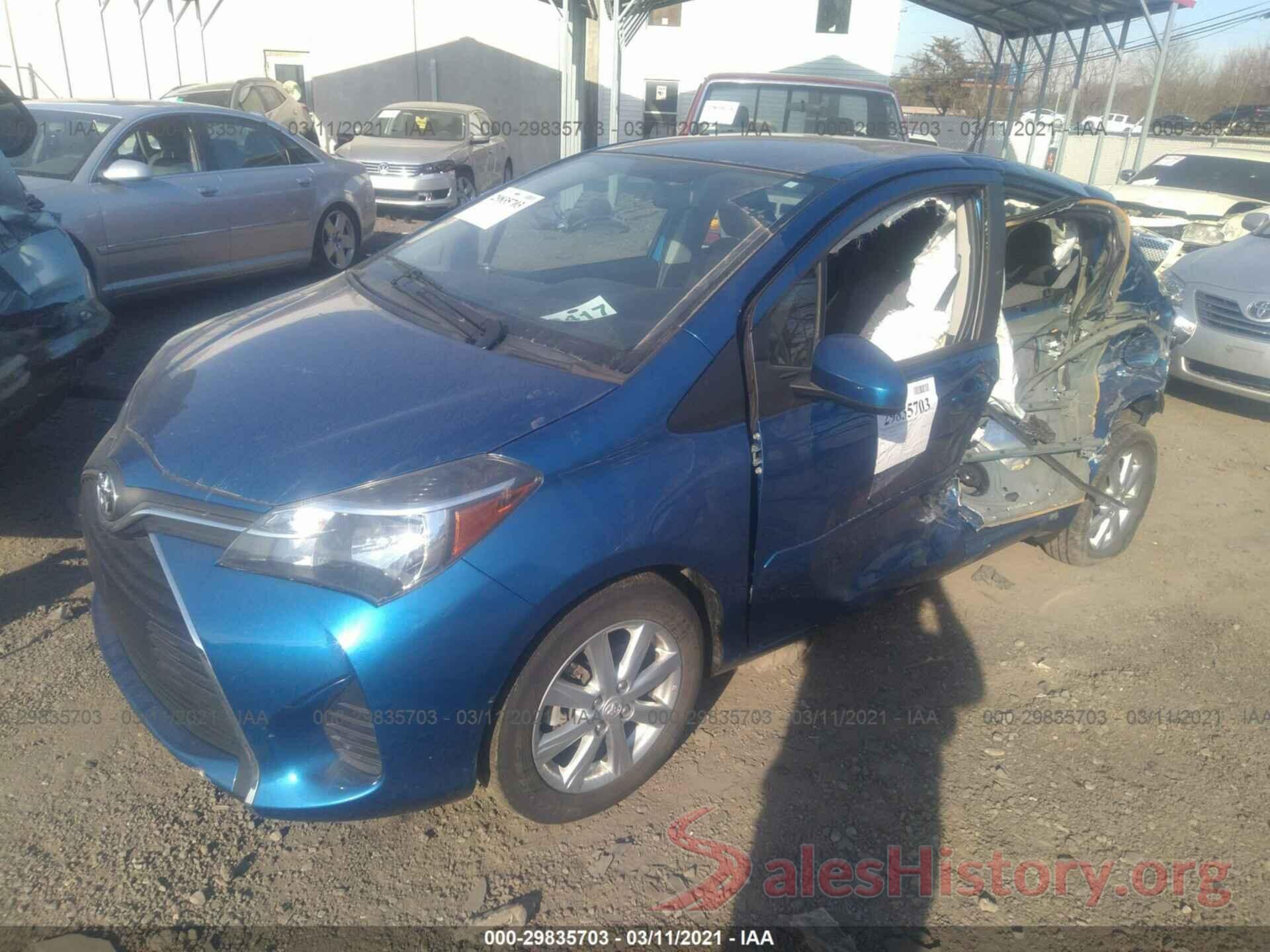 VNKKTUD35GA070410 2016 TOYOTA YARIS