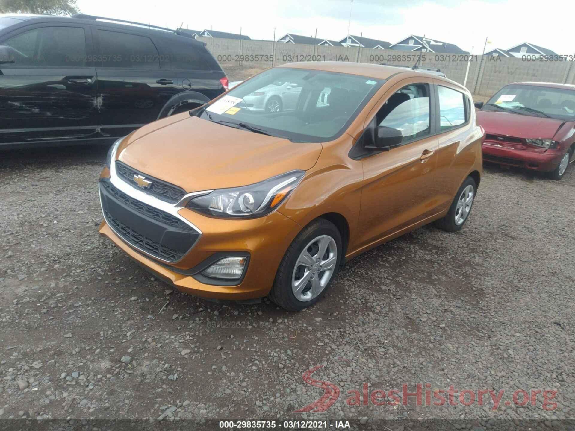 KL8CB6SAXLC456731 2020 CHEVROLET SPARK