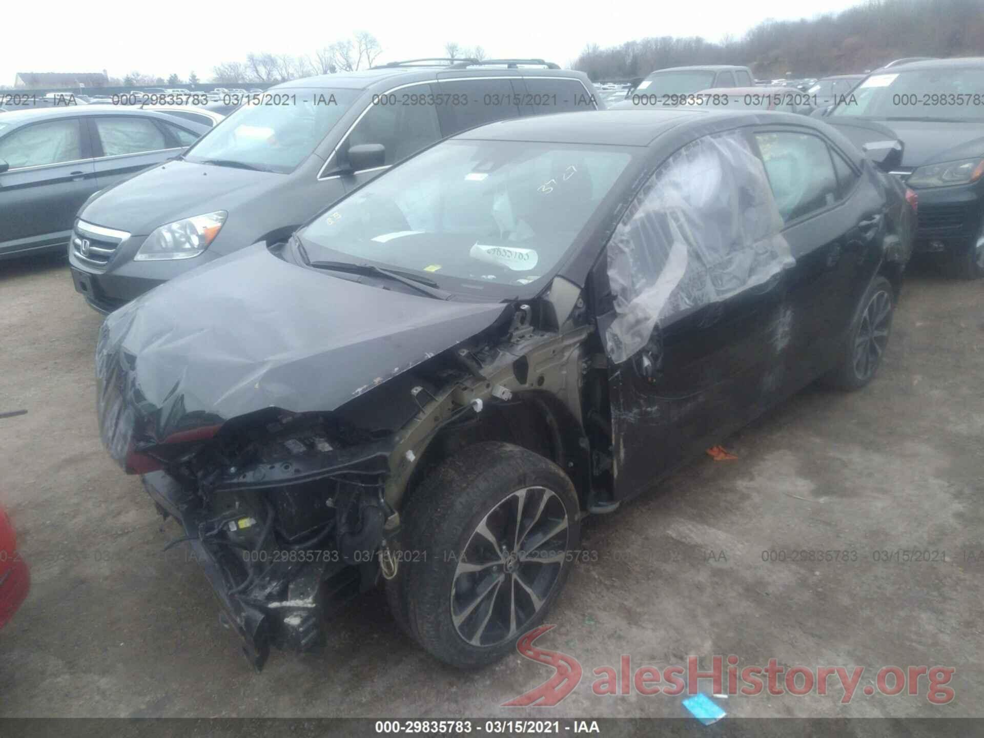 2T1BURHE1KC213727 2019 TOYOTA COROLLA