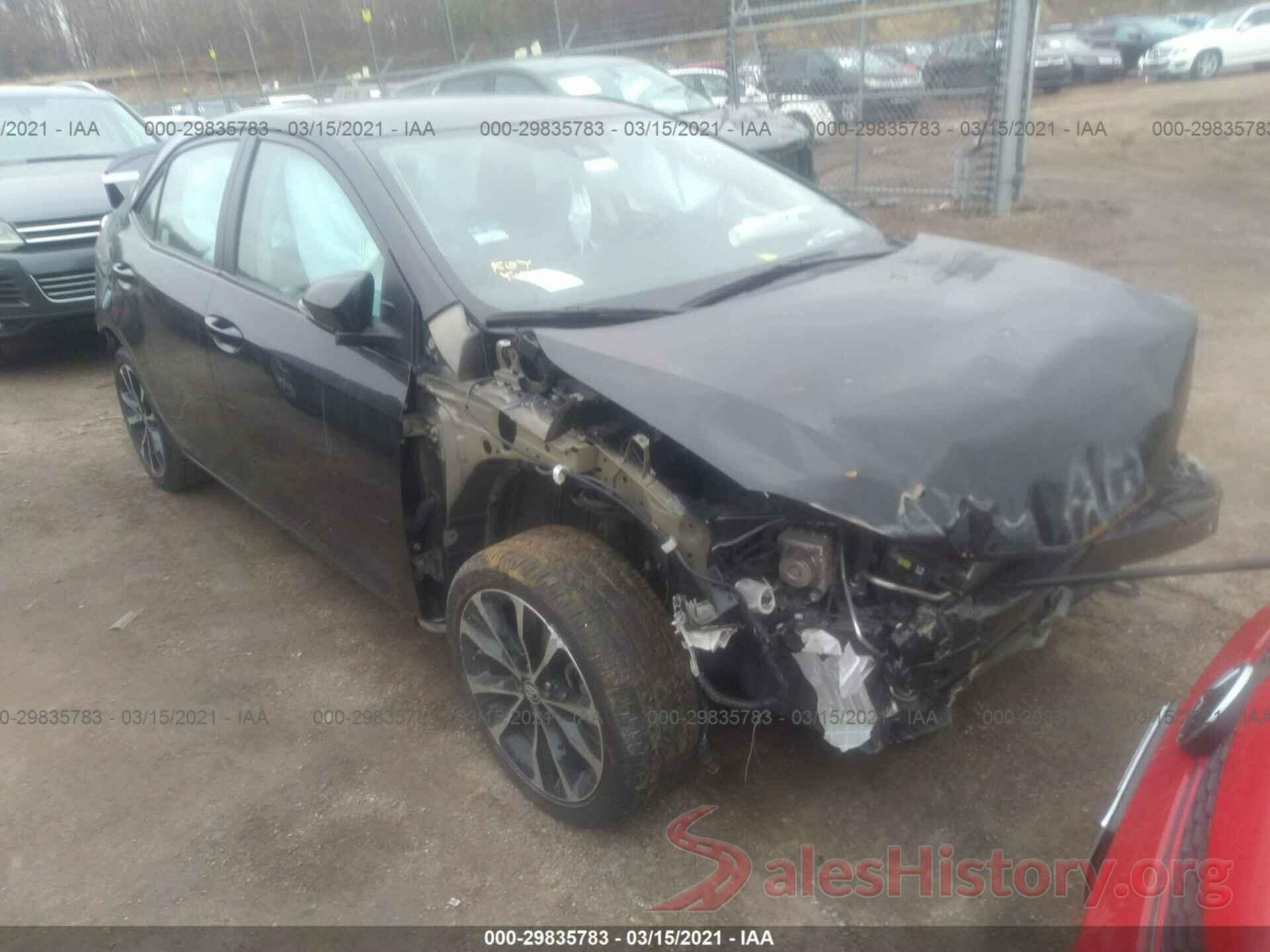 2T1BURHE1KC213727 2019 TOYOTA COROLLA