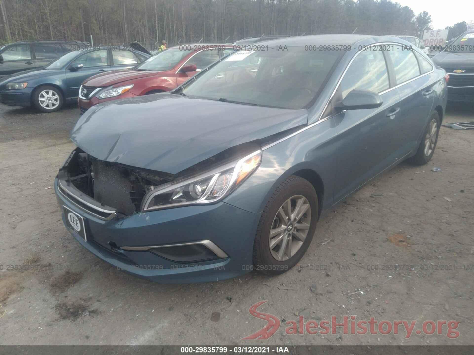 5NPE24AFXGH263216 2016 HYUNDAI SONATA