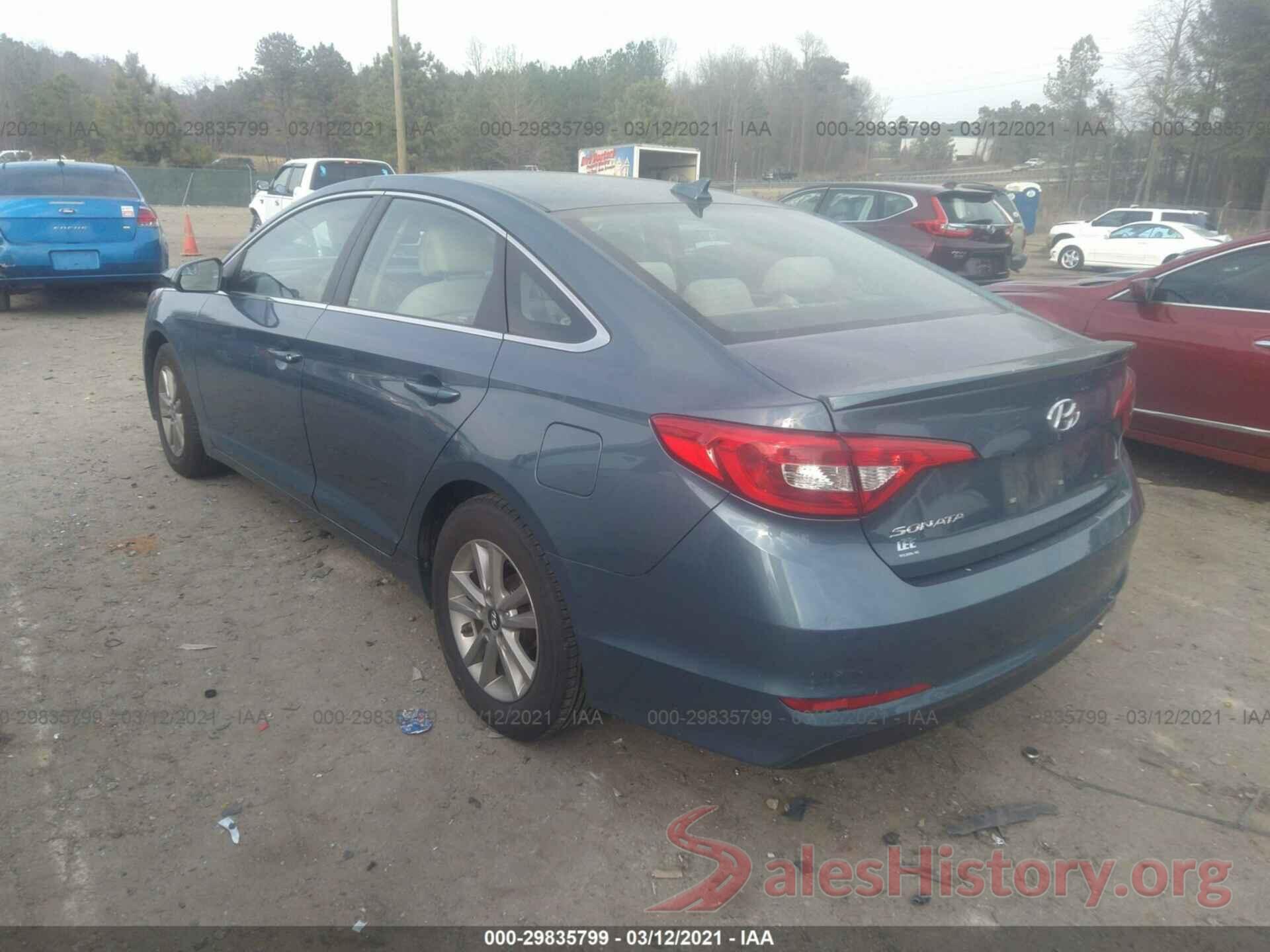 5NPE24AFXGH263216 2016 HYUNDAI SONATA