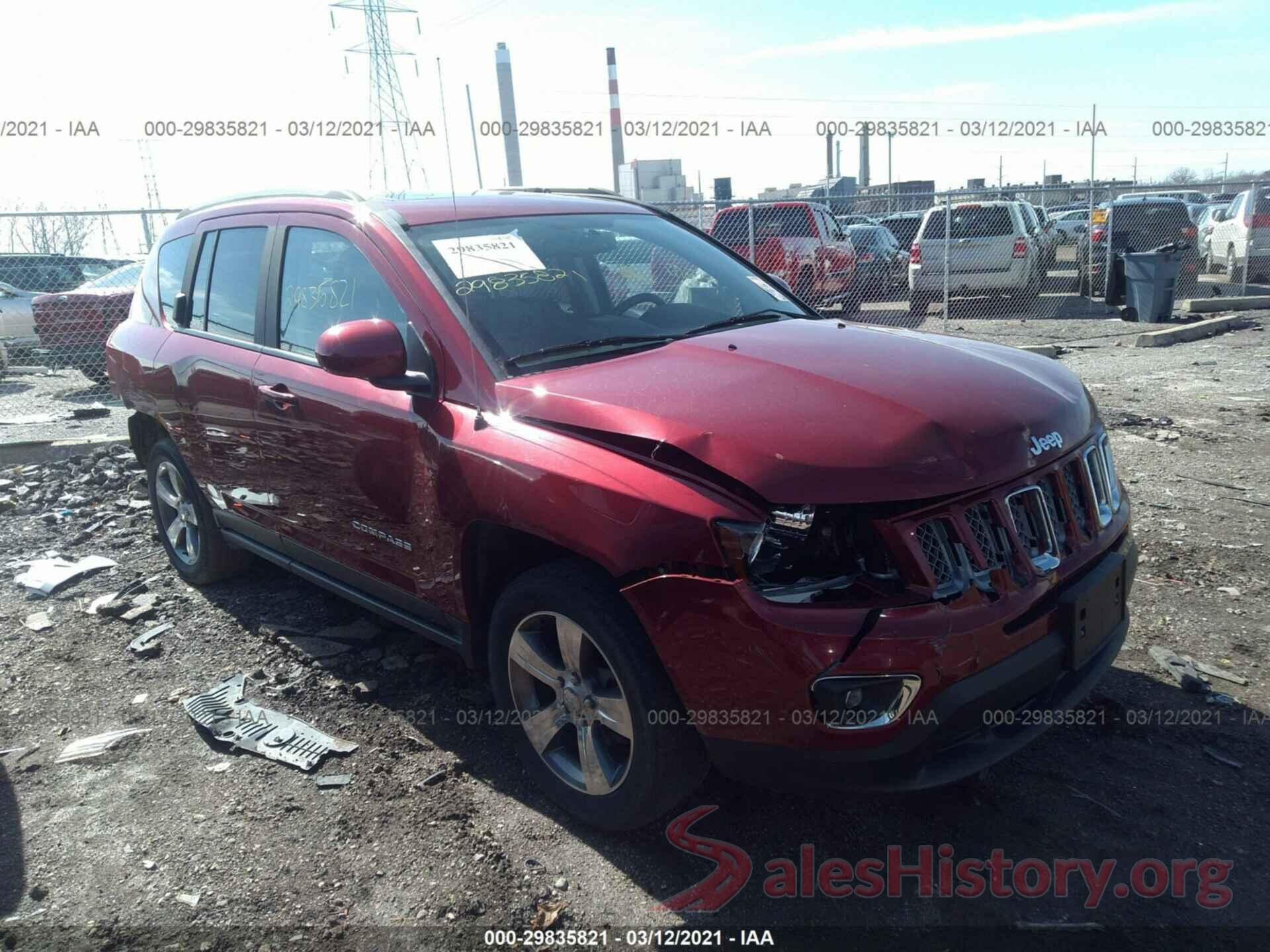 1C4NJCEA2GD788465 2016 JEEP COMPASS