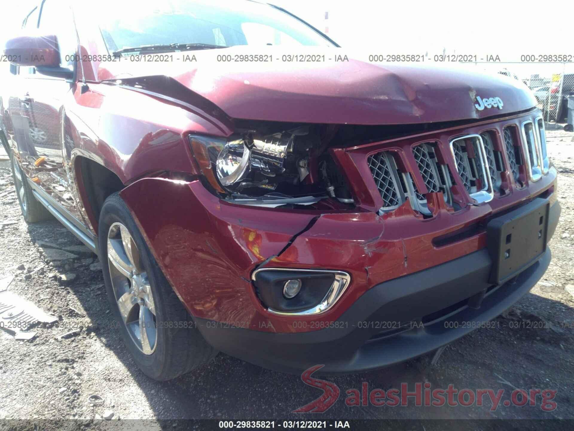 1C4NJCEA2GD788465 2016 JEEP COMPASS