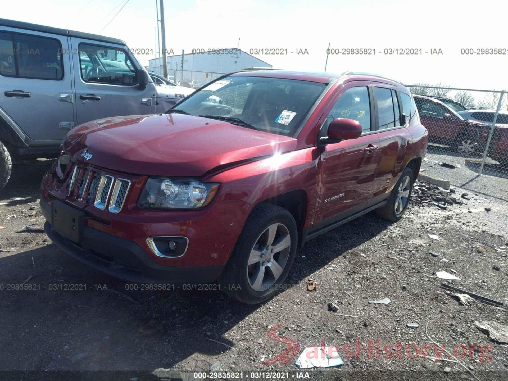 1C4NJCEA2GD788465 2016 JEEP COMPASS