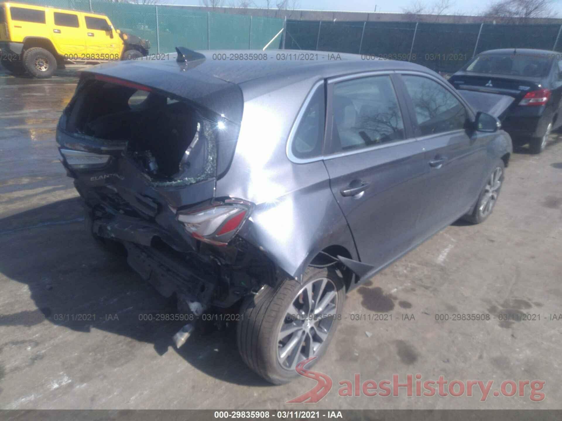 KMHH35LE0JU016364 2018 HYUNDAI ELANTRA GT