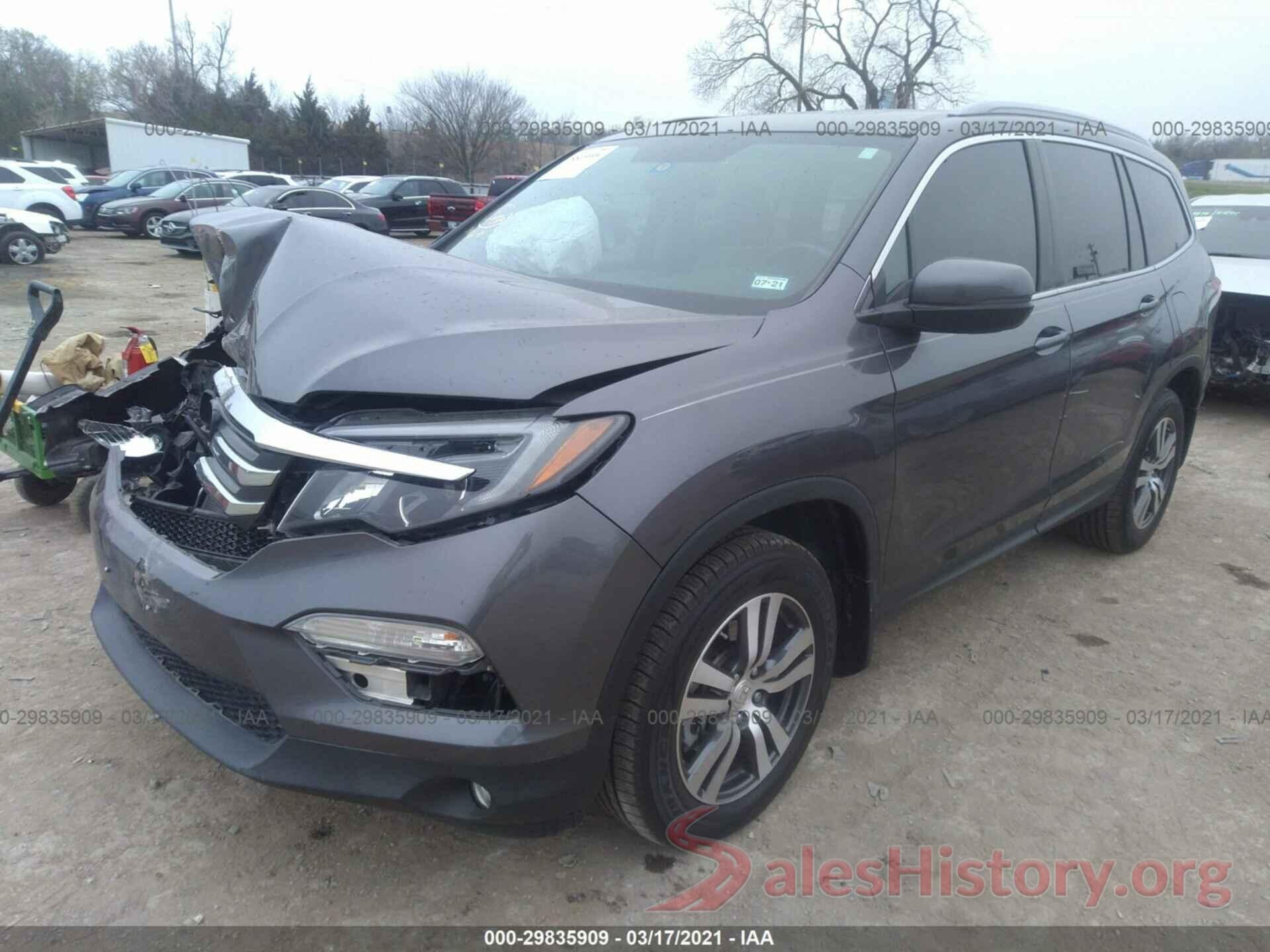 5FNYF5H53HB025602 2017 HONDA PILOT