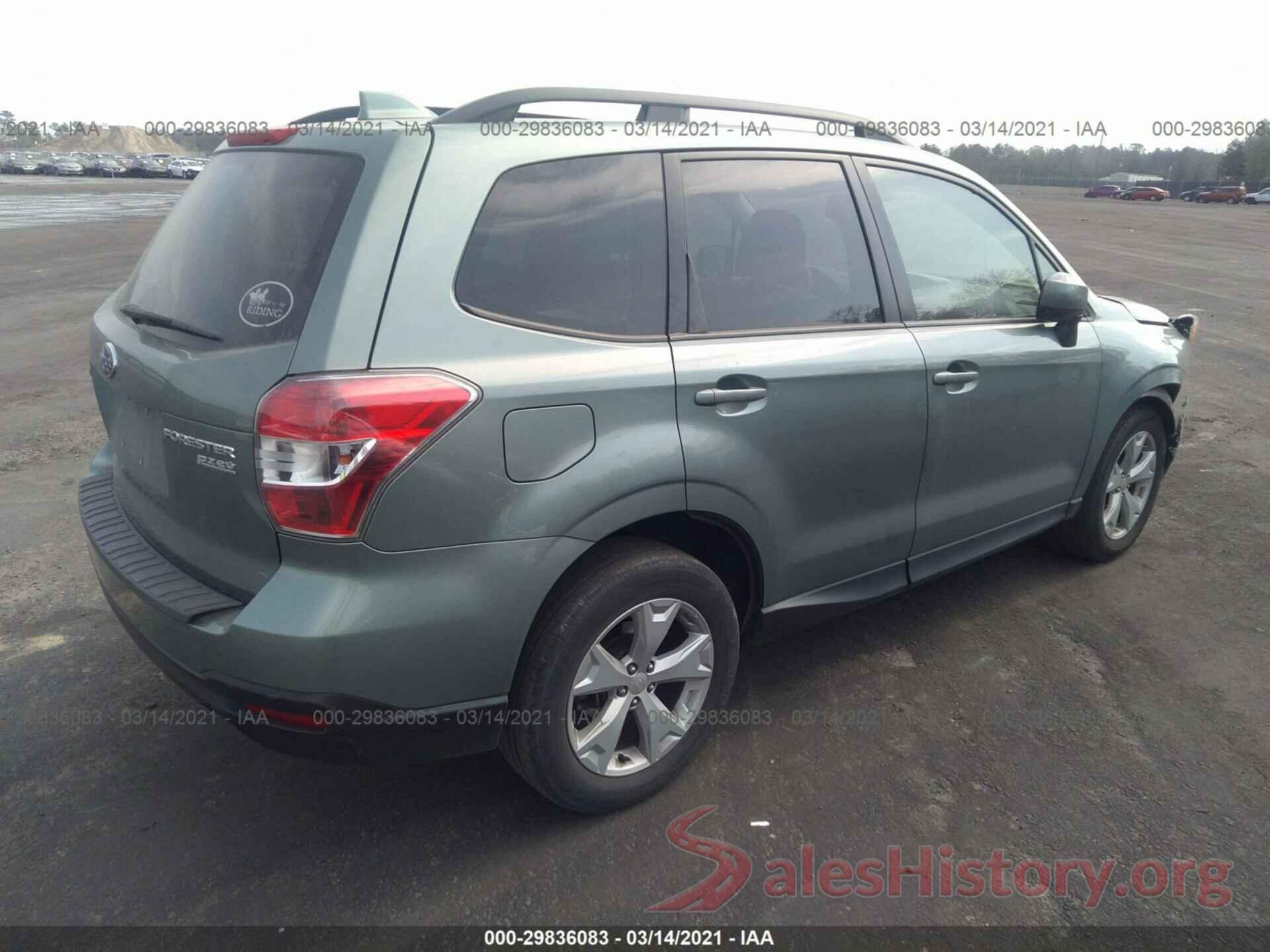 JF2SJAFC8GH555224 2016 SUBARU FORESTER