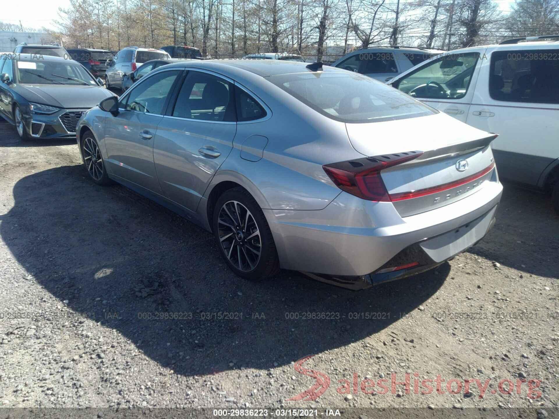 5NPEJ4J27LH016438 2020 HYUNDAI SONATA