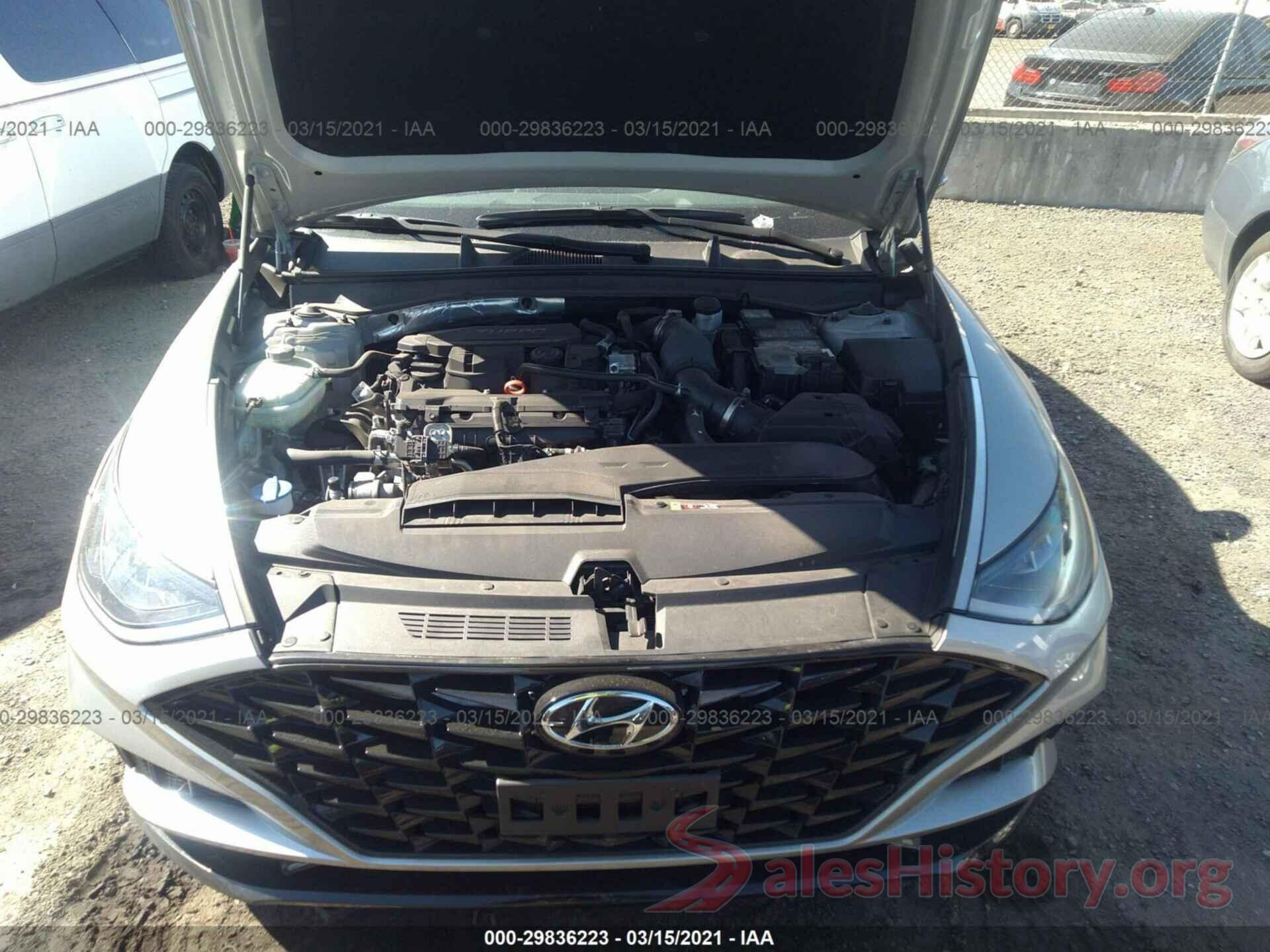 5NPEJ4J27LH016438 2020 HYUNDAI SONATA