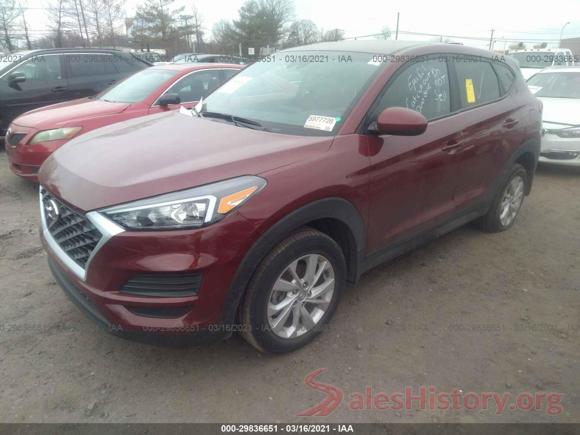 KM8J2CA40LU149616 2020 HYUNDAI TUCSON