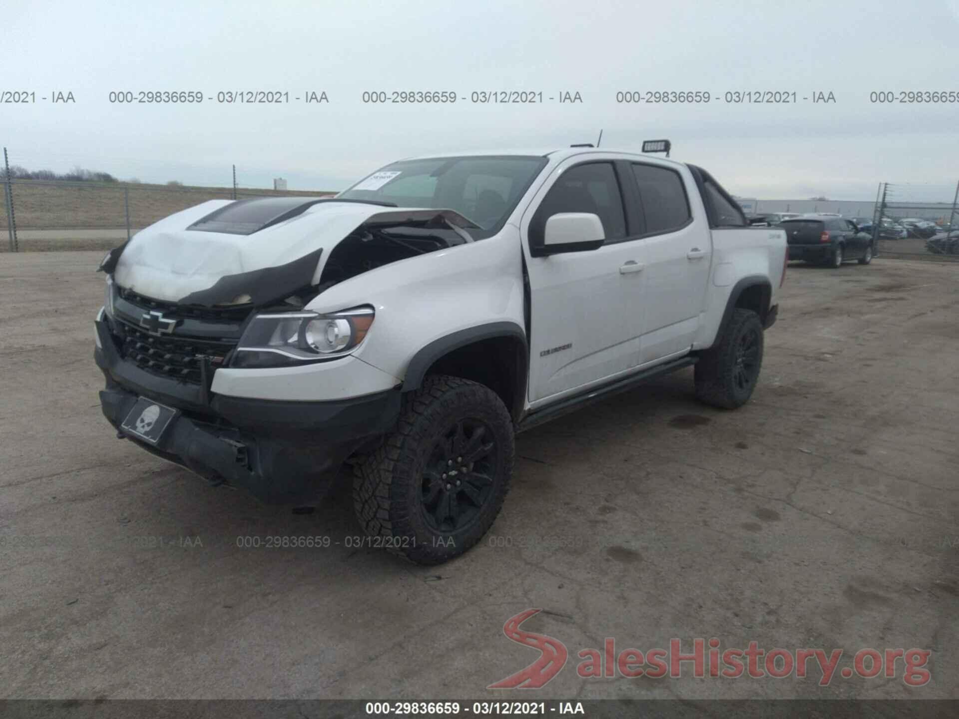 1GCPTEE11K1234536 2019 CHEVROLET COLORADO