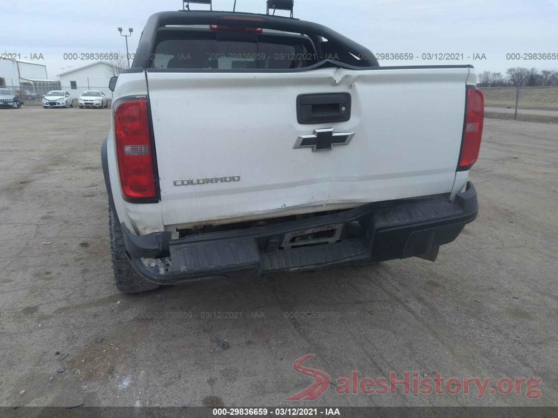 1GCPTEE11K1234536 2019 CHEVROLET COLORADO