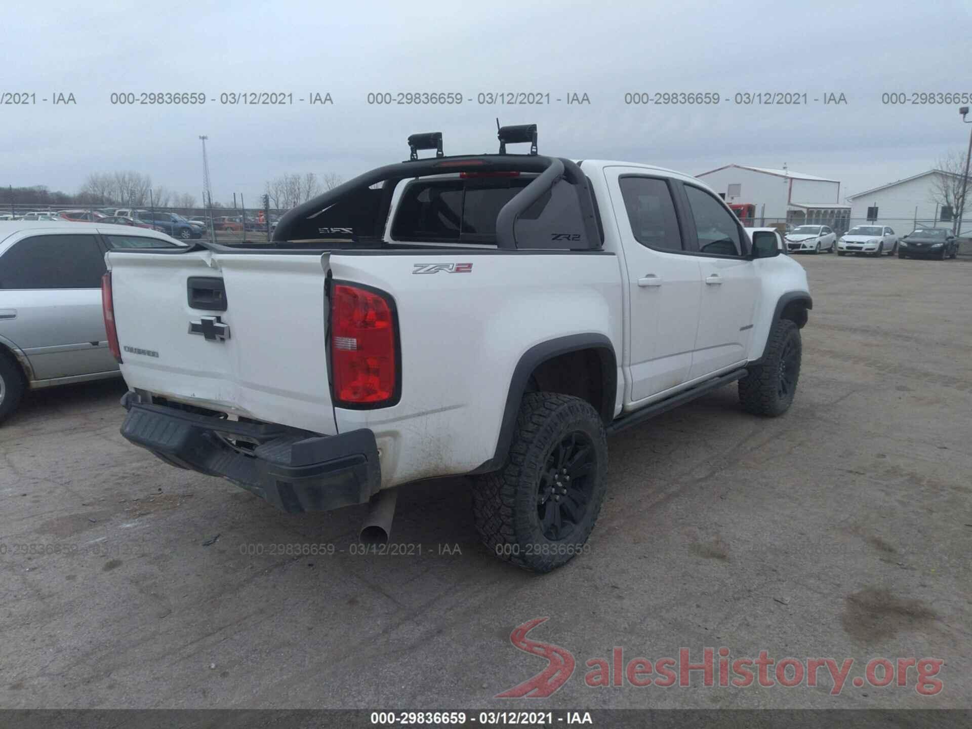 1GCPTEE11K1234536 2019 CHEVROLET COLORADO