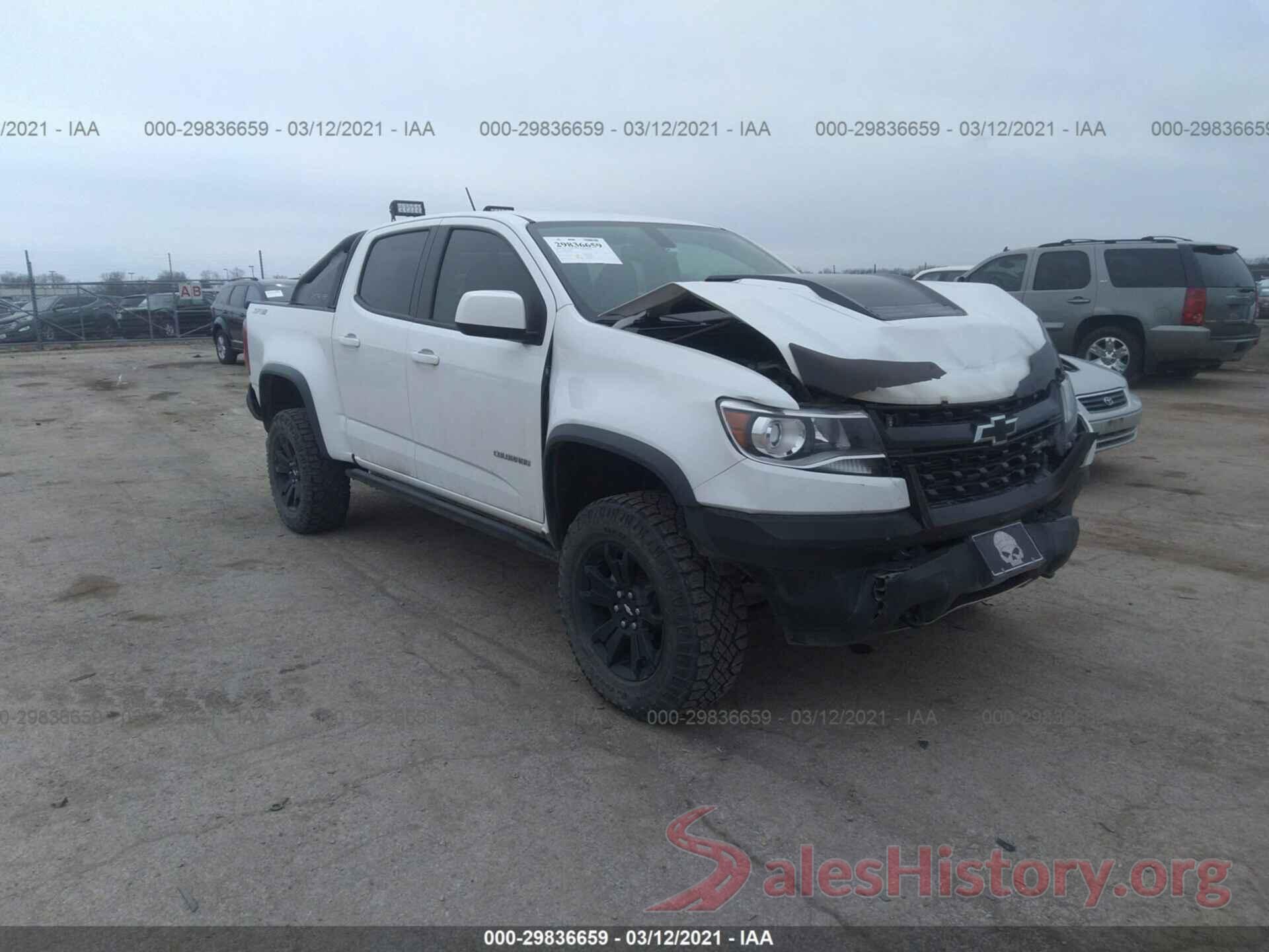 1GCPTEE11K1234536 2019 CHEVROLET COLORADO