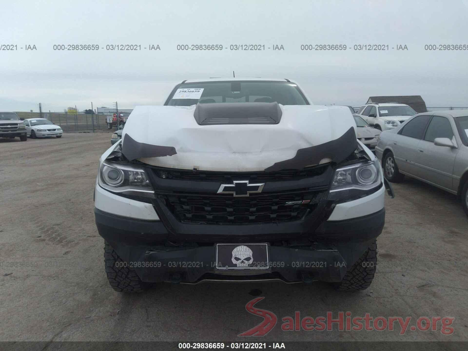 1GCPTEE11K1234536 2019 CHEVROLET COLORADO