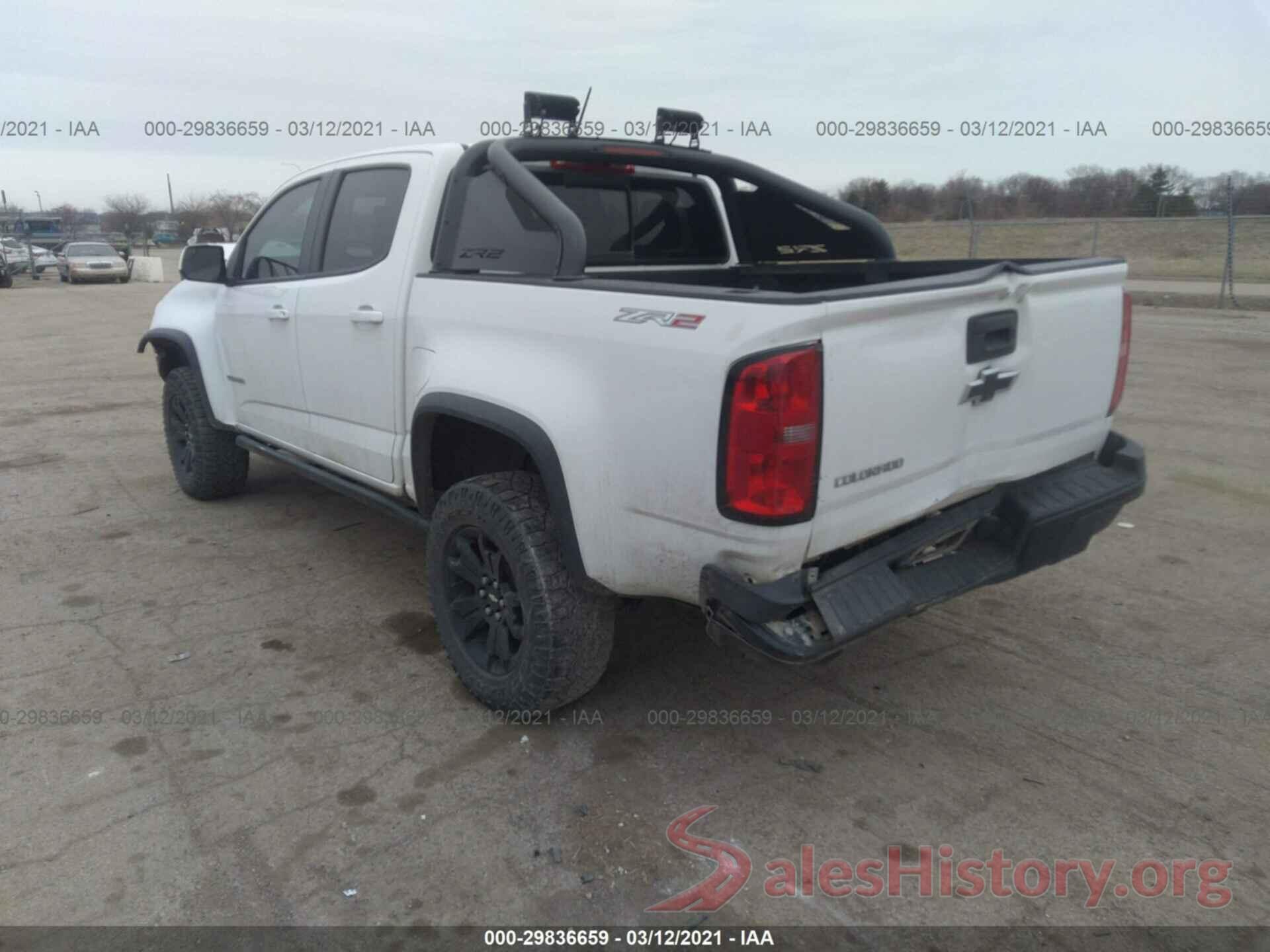 1GCPTEE11K1234536 2019 CHEVROLET COLORADO