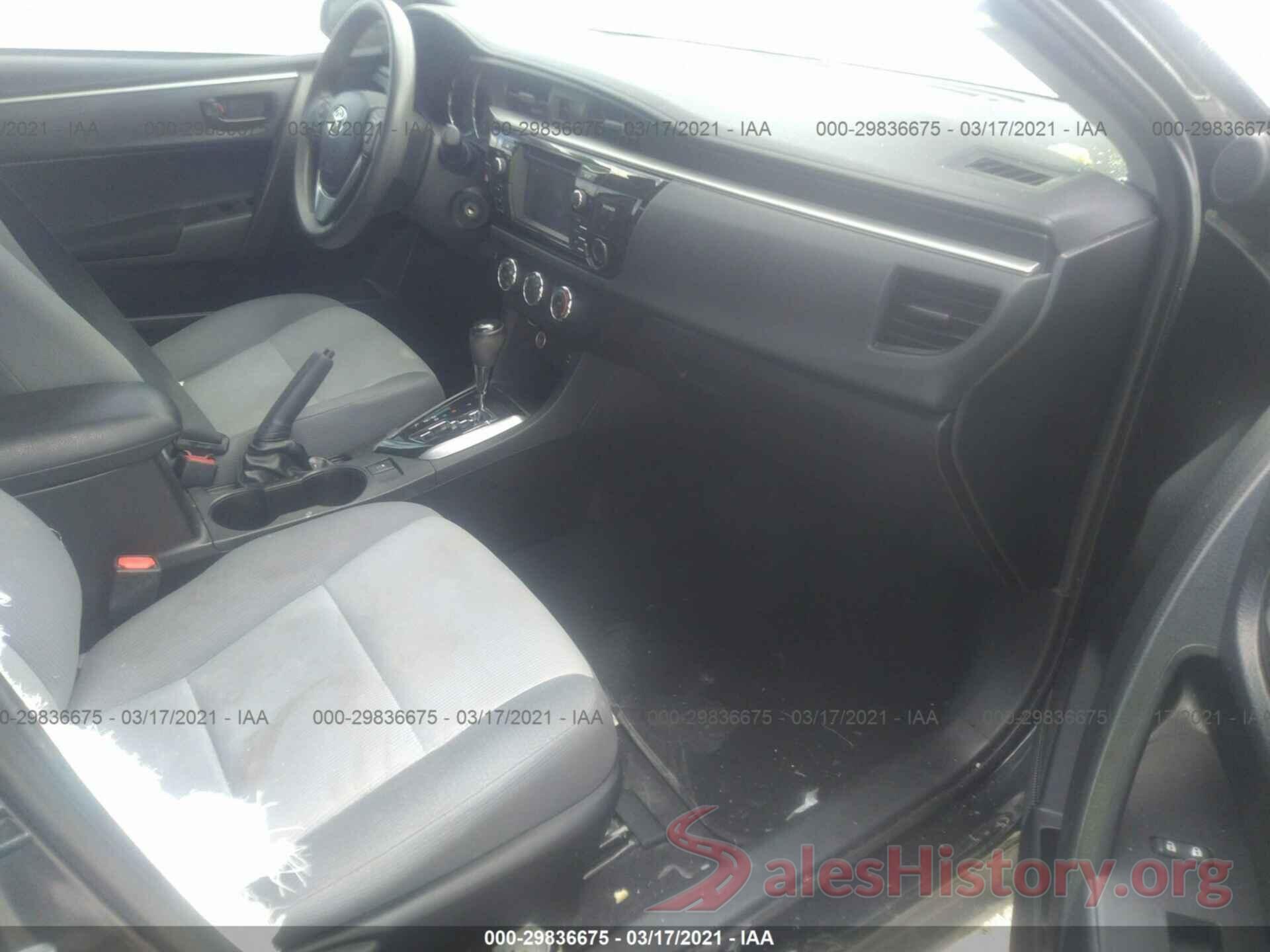 5YFBURHE6GP460894 2016 TOYOTA COROLLA