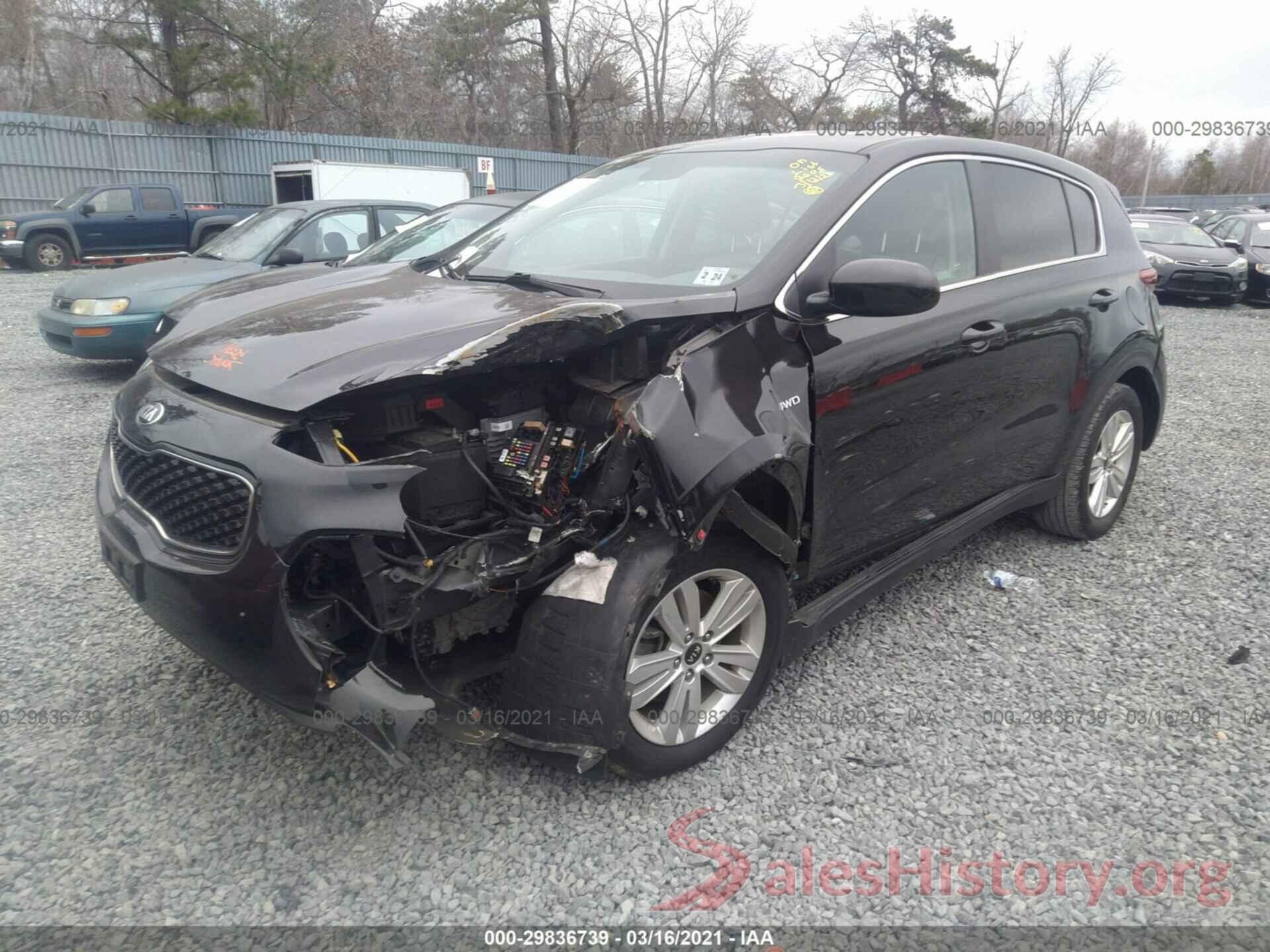 KNDPMCAC1K7586487 2019 KIA SPORTAGE