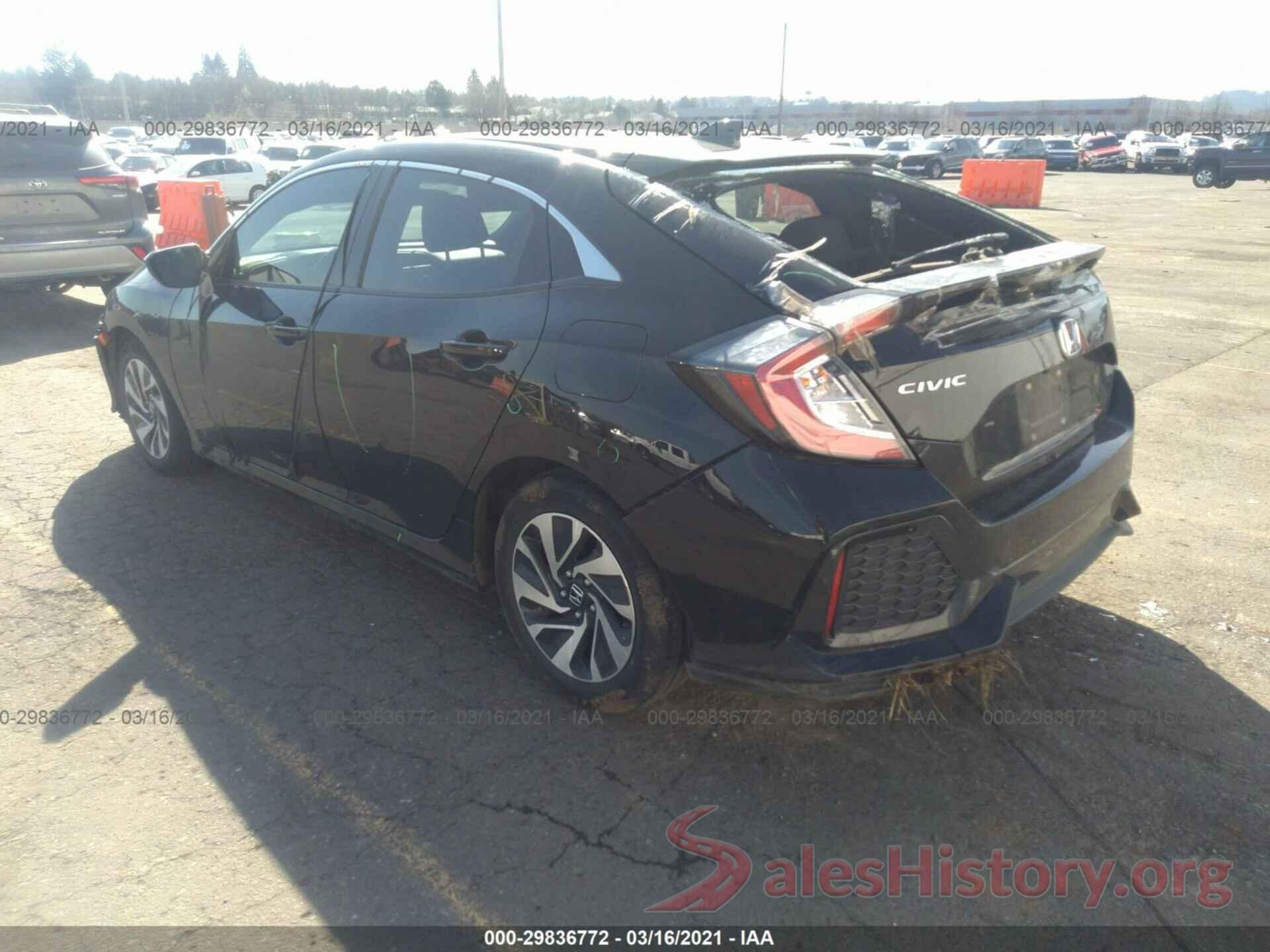 SHHFK7H32KU415819 2019 HONDA CIVIC HATCHBACK