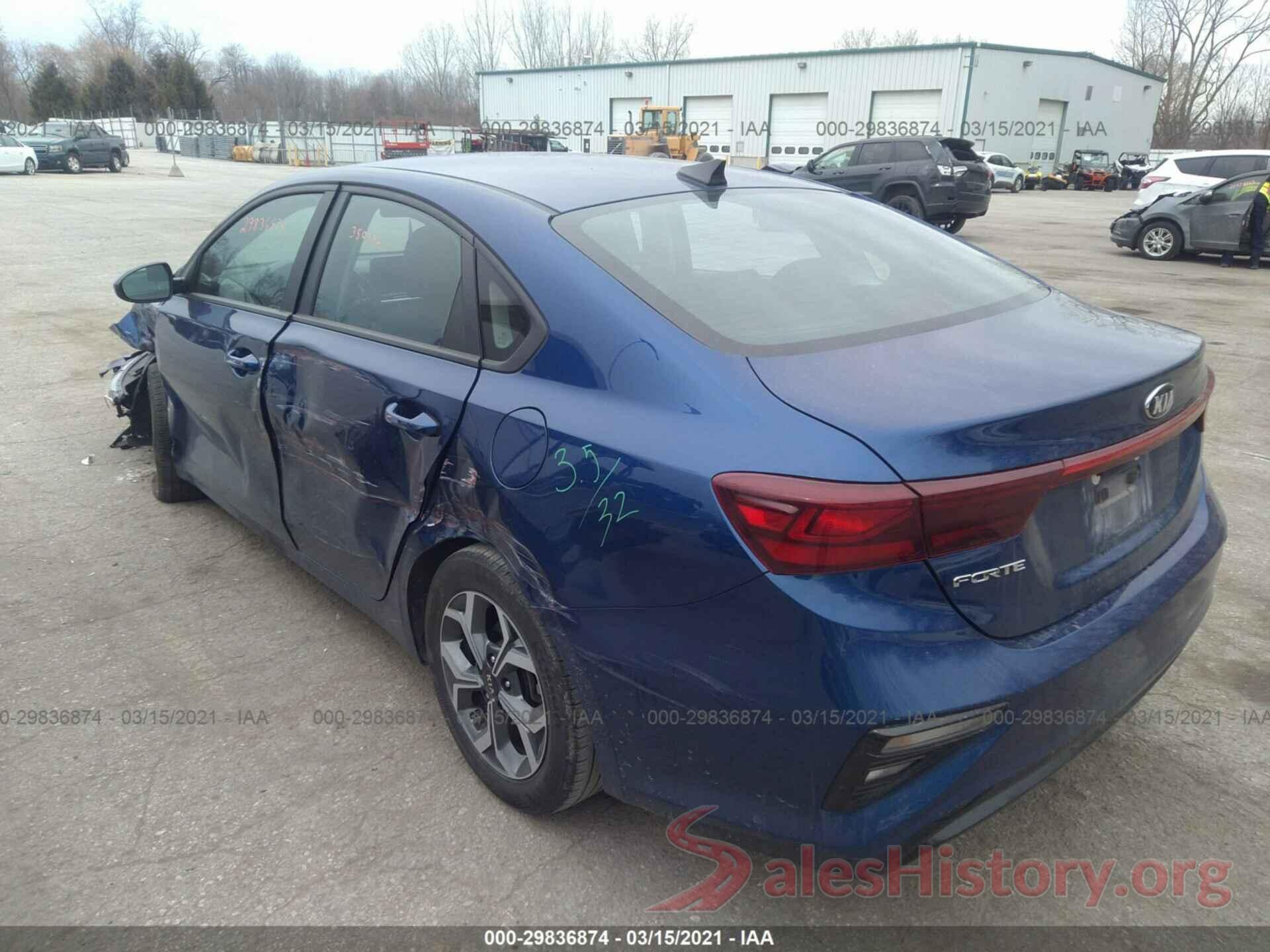 3KPF24AD2KE133642 2019 KIA FORTE