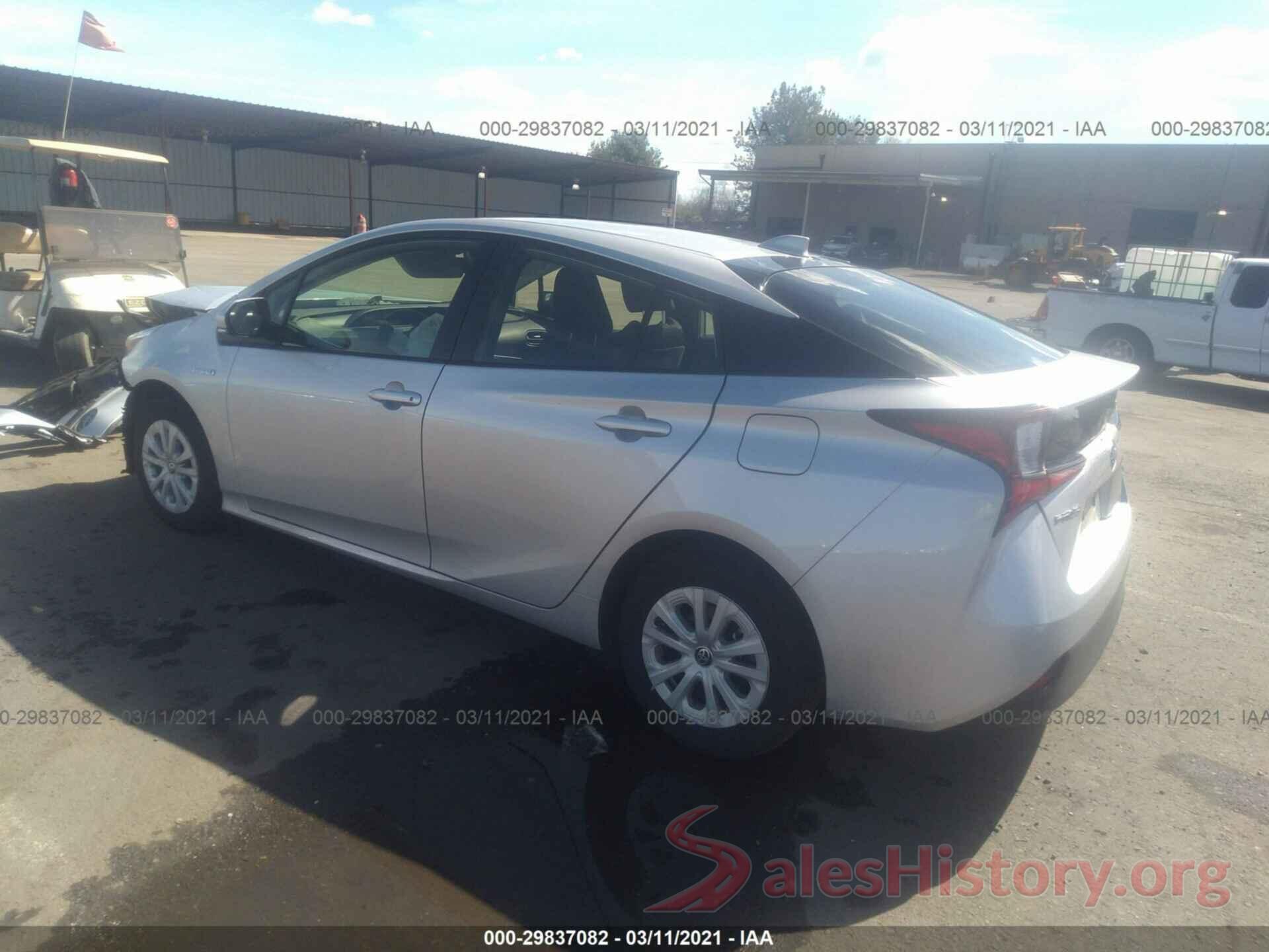 JTDKARFU3L3108653 2020 TOYOTA PRIUS