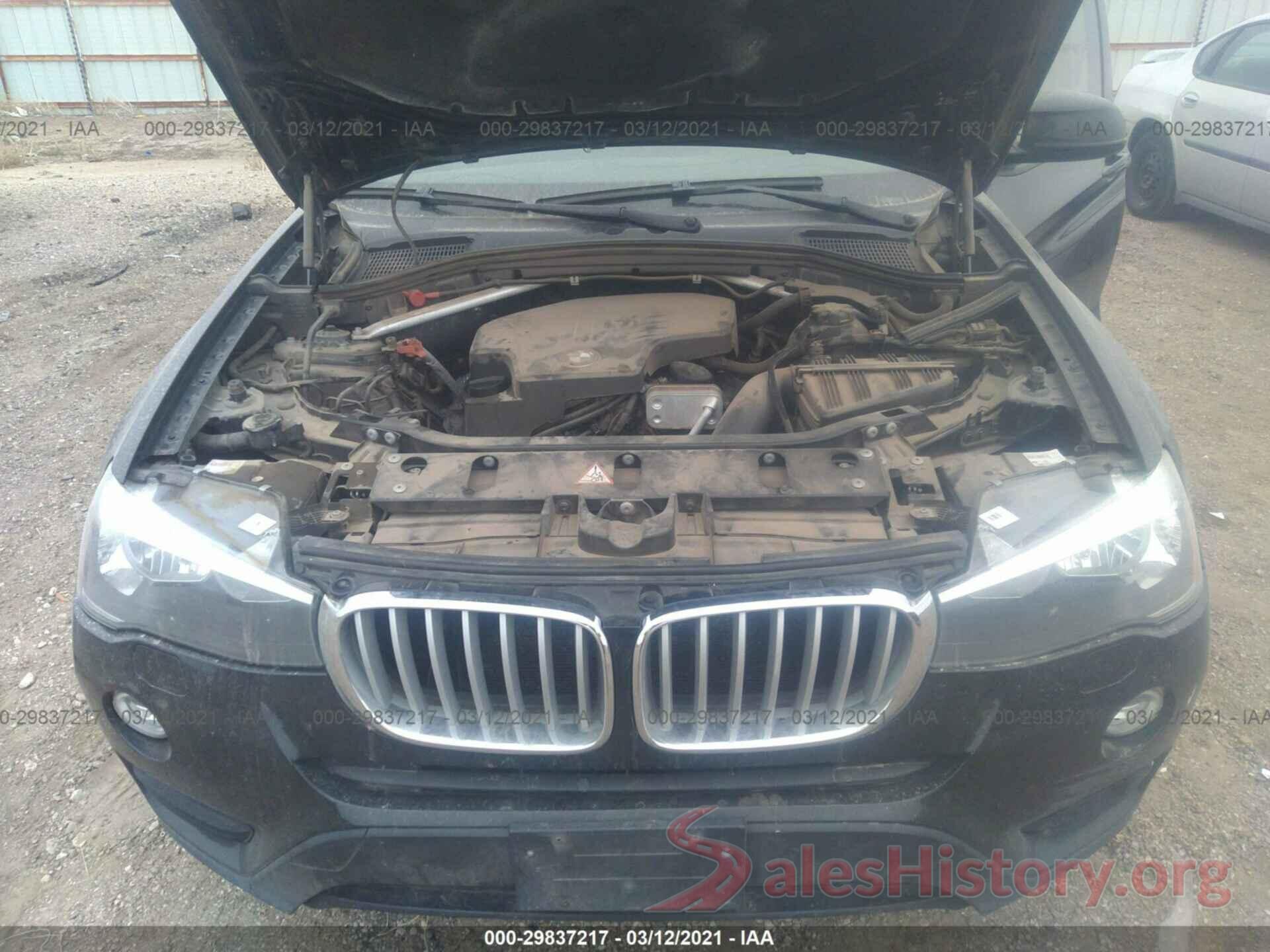 5UXWX9C54G0D74348 2016 BMW X3