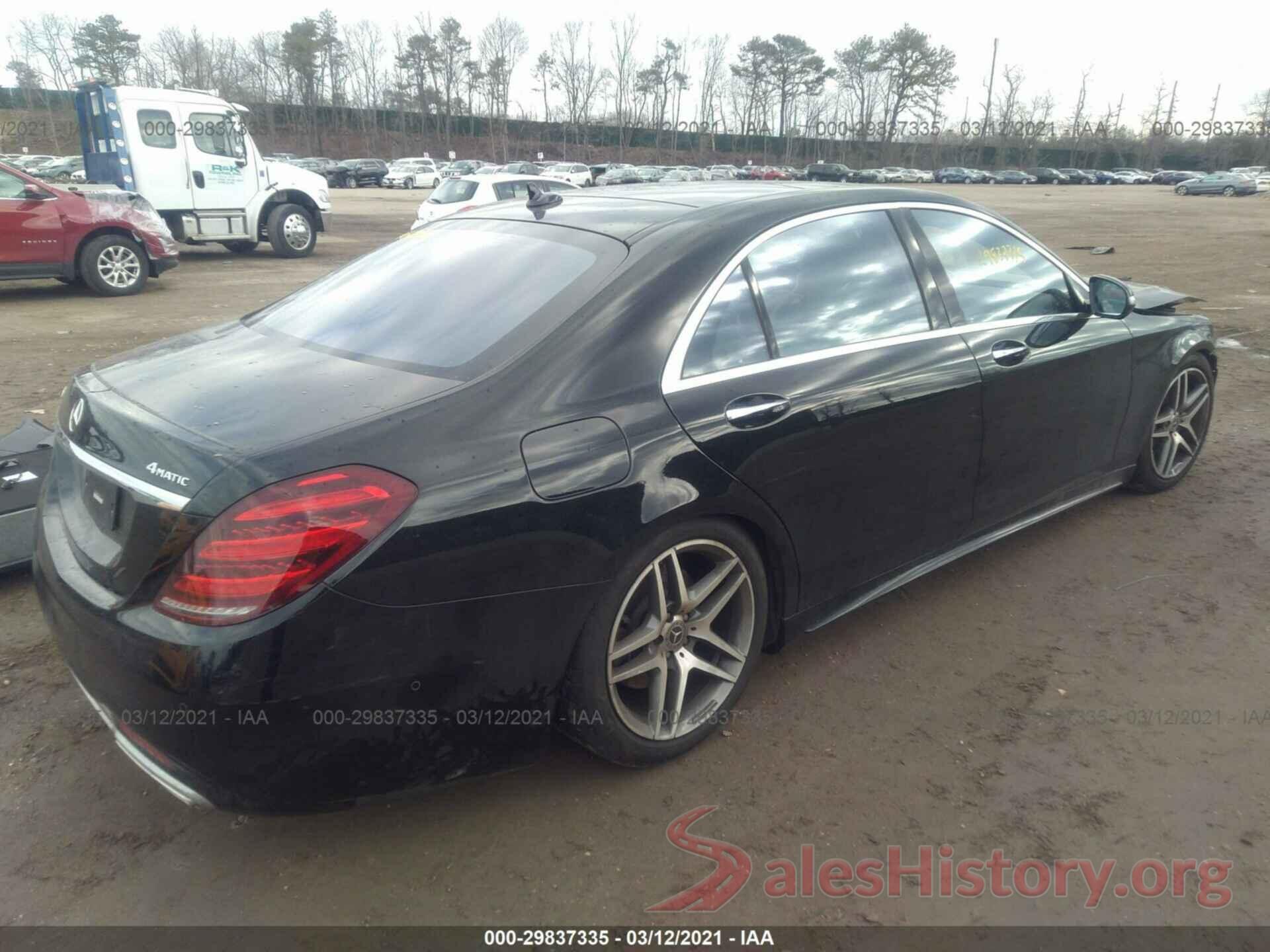 WDDUG8GB4KA446626 2019 MERCEDES-BENZ S-CLASS